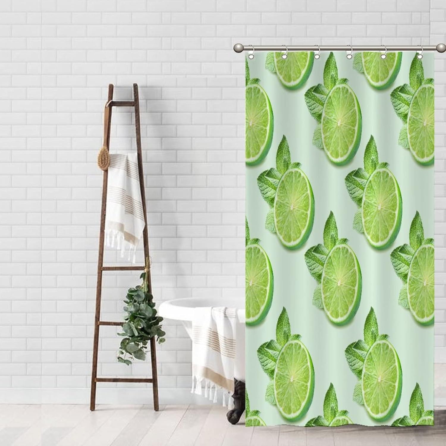 UTF4C Fruit Print 35 x 71 - Durable Machine Washable - Bath