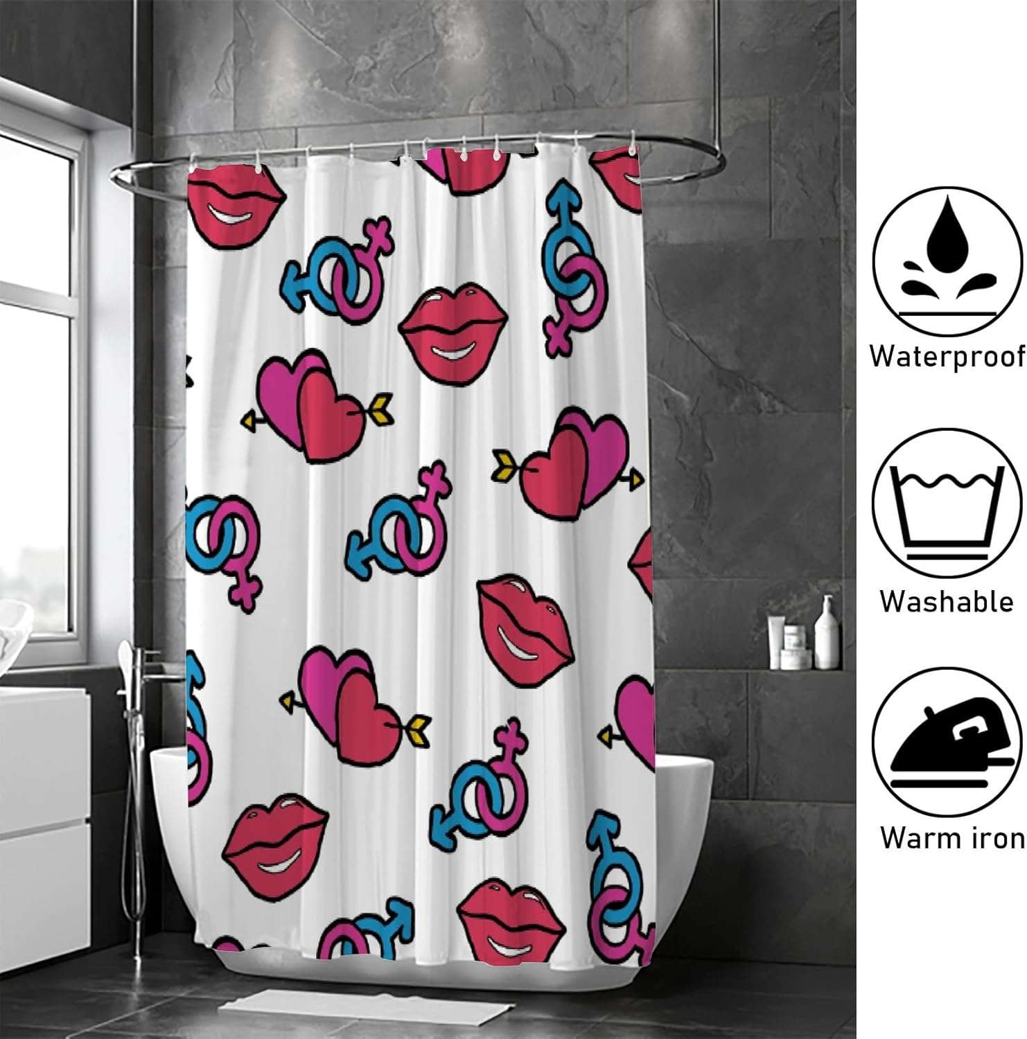 Hapuxt - Compact Waterproof Showers - Vowel of Style in Bathroom