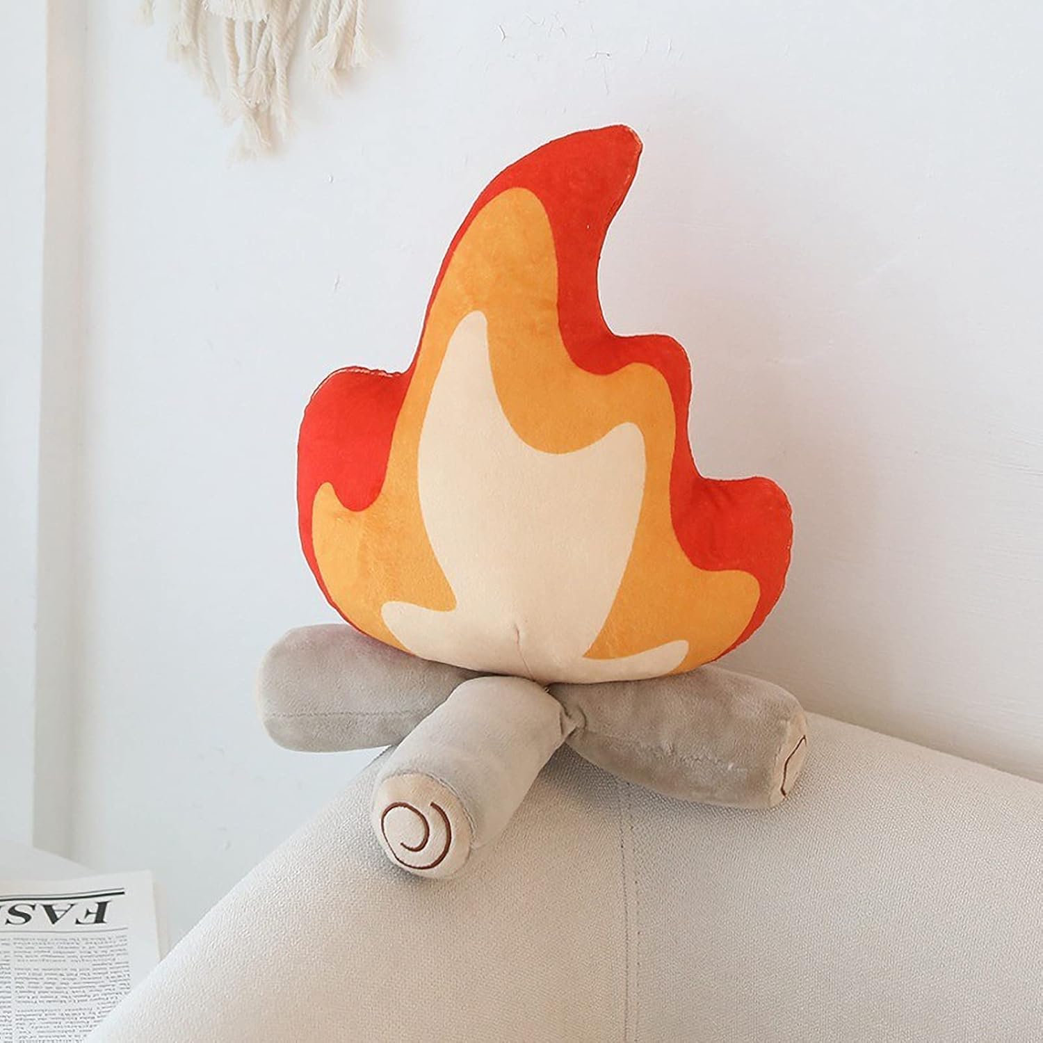 Funny Campfire Plush Pillow 177in for Kids