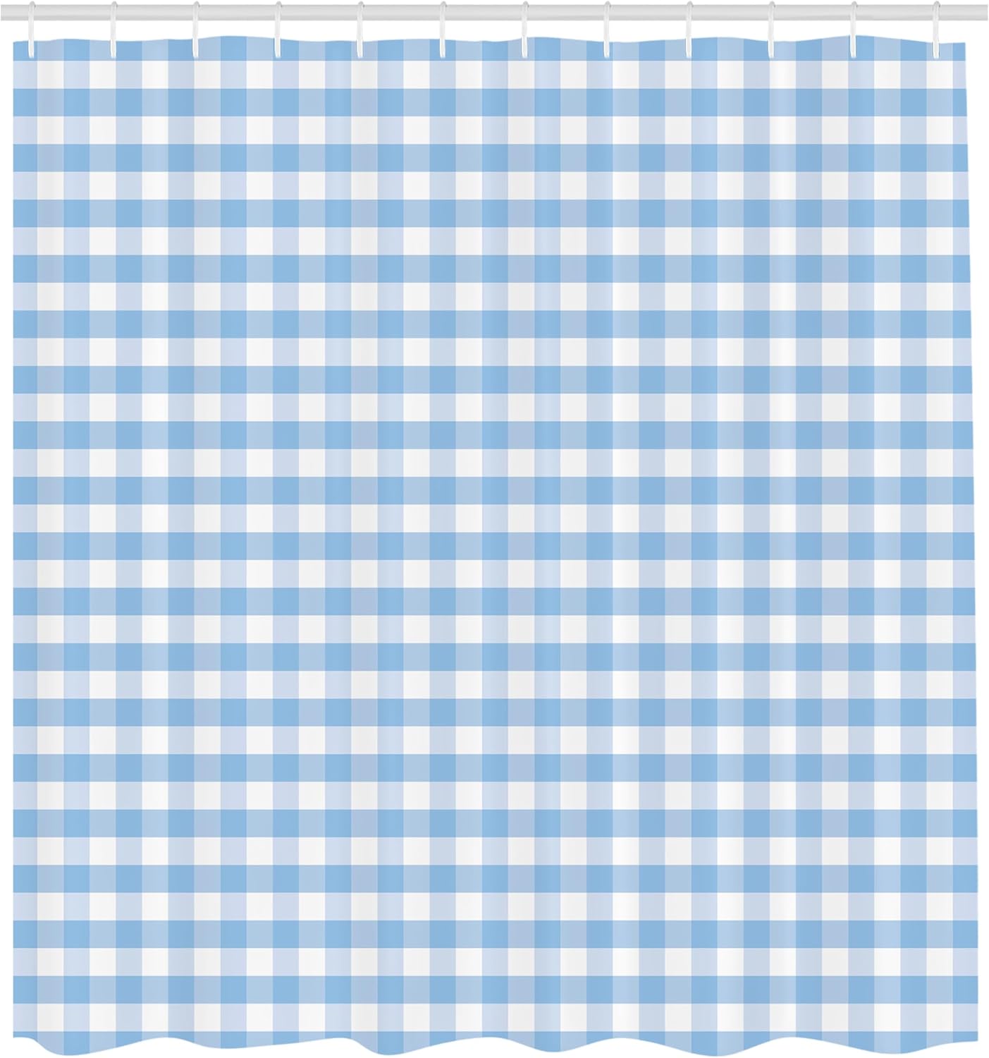 Perfect Ambesonne Checkered Shower Curtain