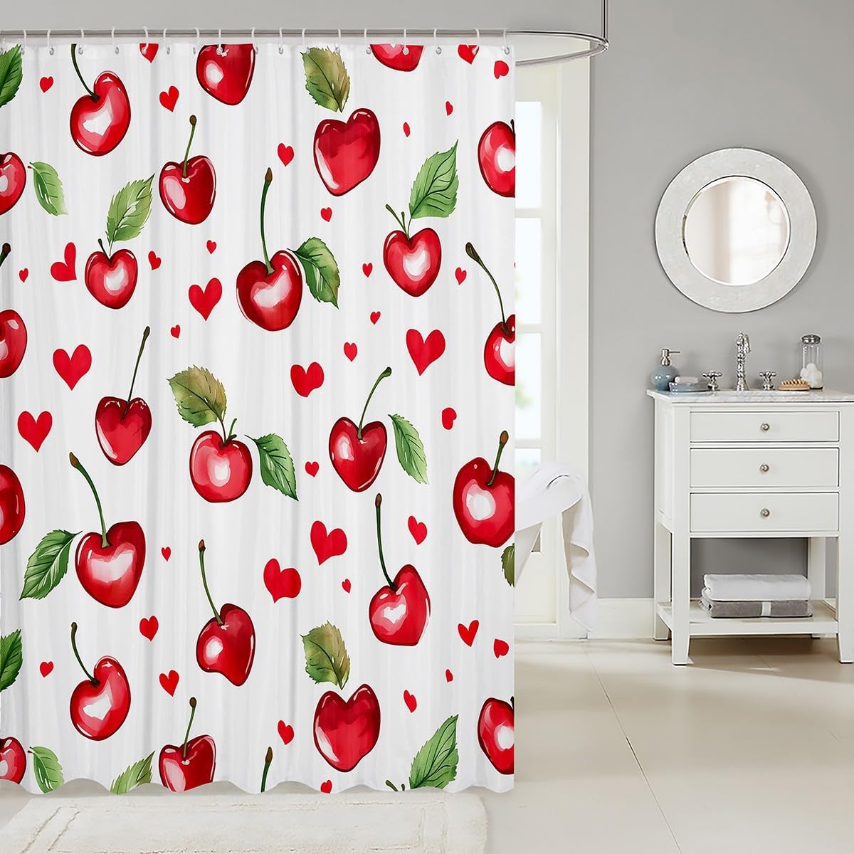 Unique Fun baptHeathem Benefi shower curtain for Boys and Girls