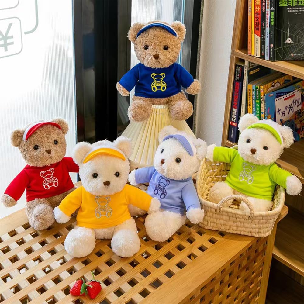 118 inch Teddy Bear Stuffed Animal Plush Pillow Toy Red