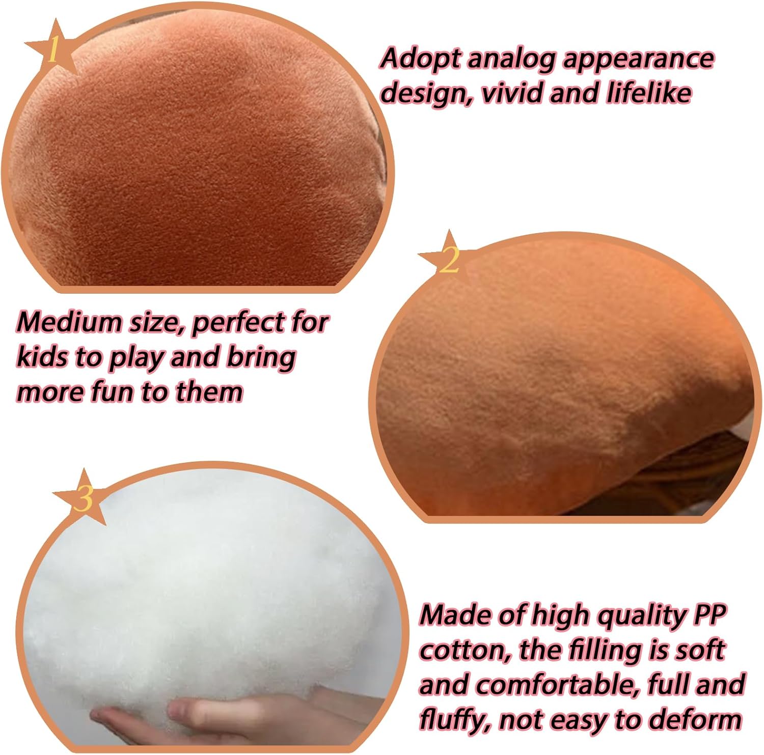 157-Inch Funny Chicken Leg Plush Pillow for Relaxingmust-try