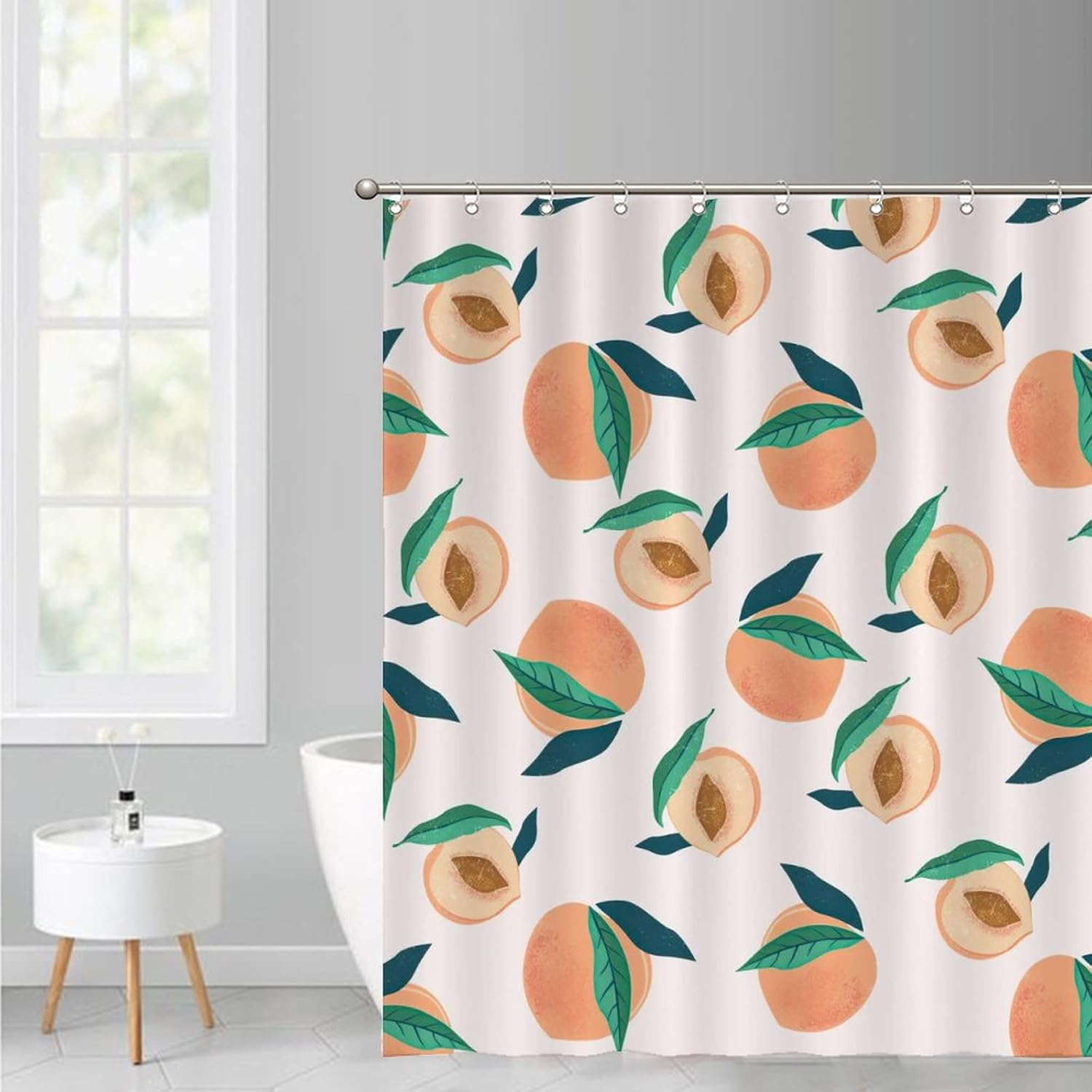 Cute Fruit shower curtain liner