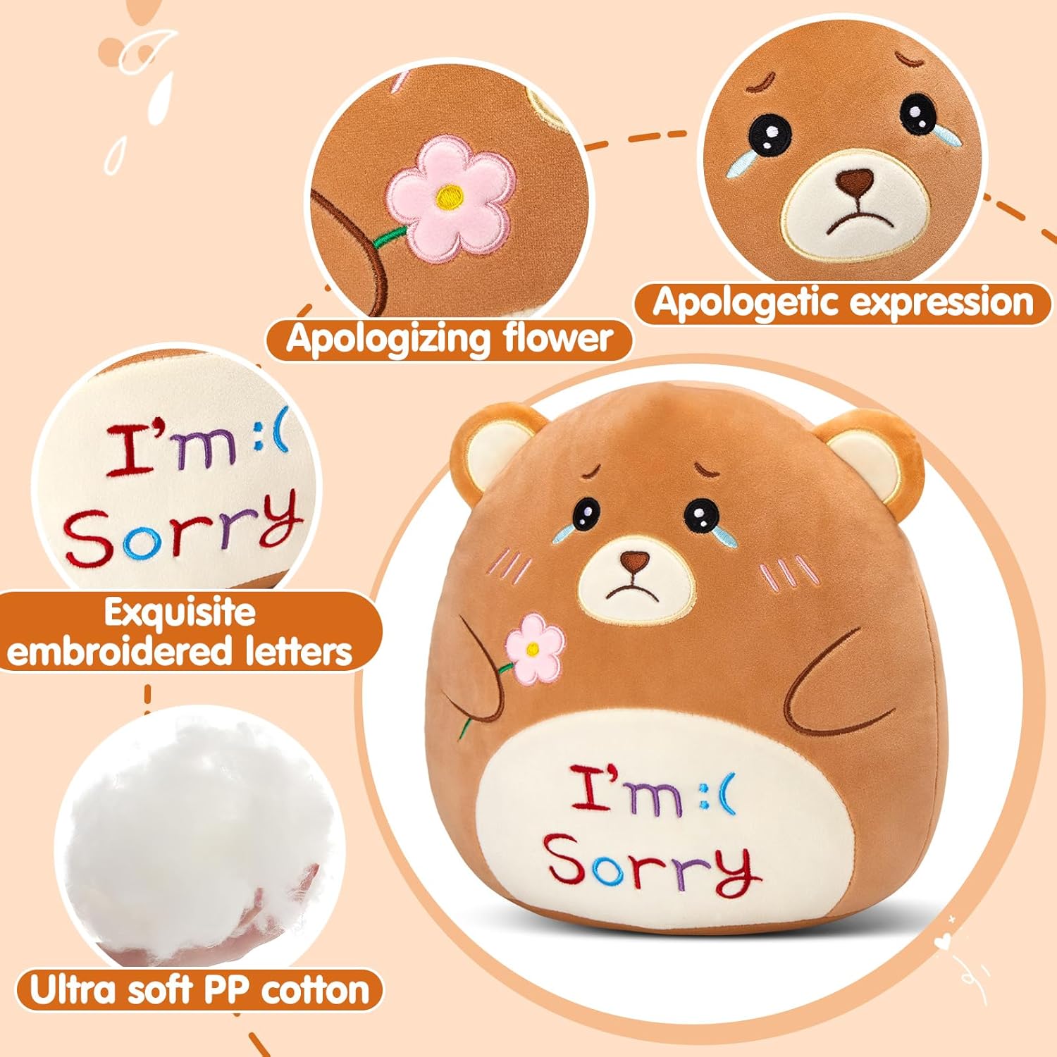 Apologize Stuffed Animal