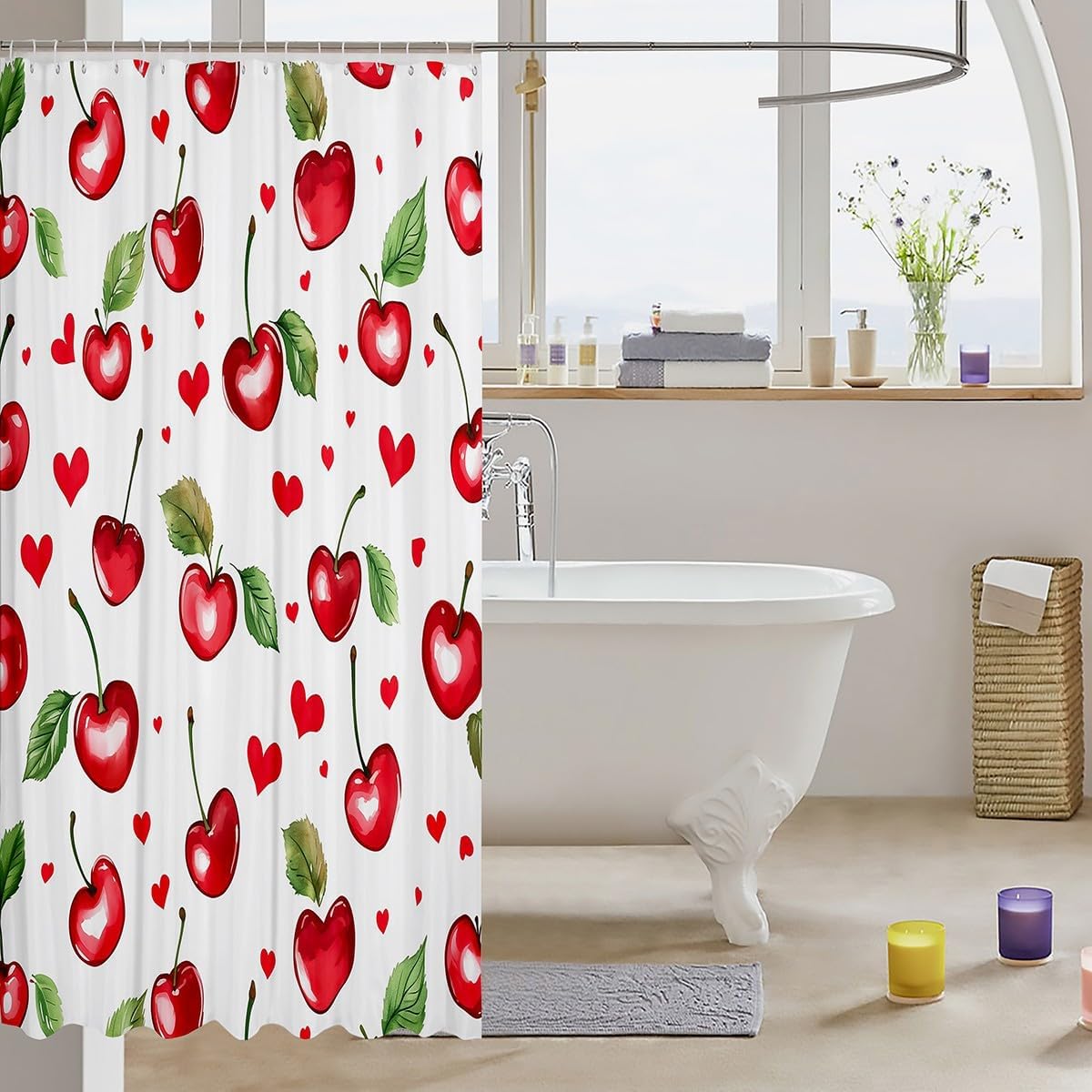 Unique Fun baptHeathem Benefi shower curtain for Boys and Girls