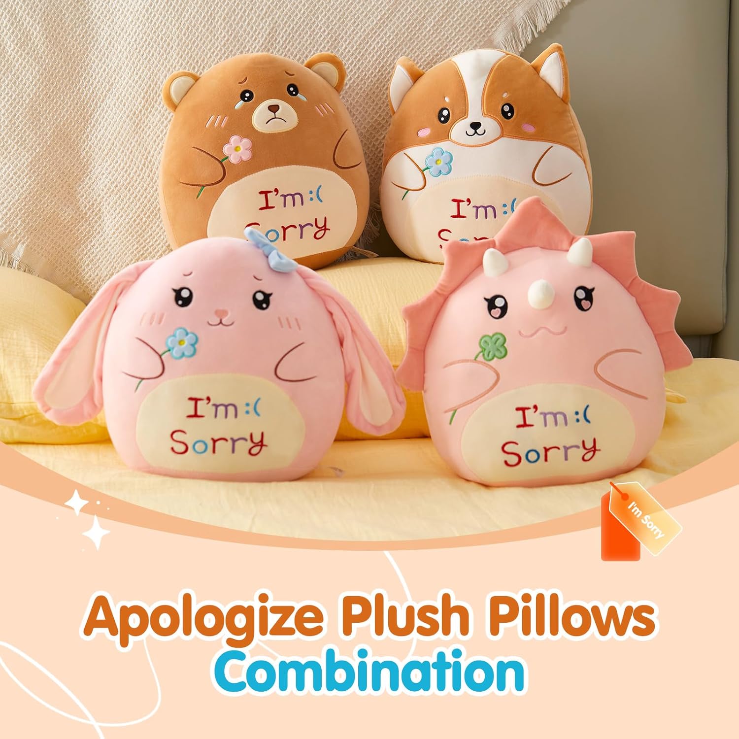 Apologize Stuffed Animal