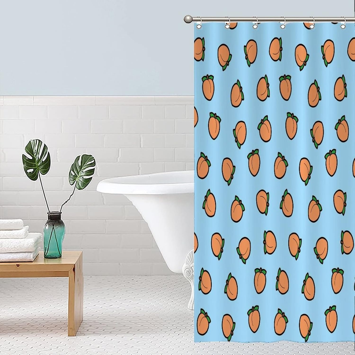 Fresh Fruit Bathroom Shower curtain set 35 x 71