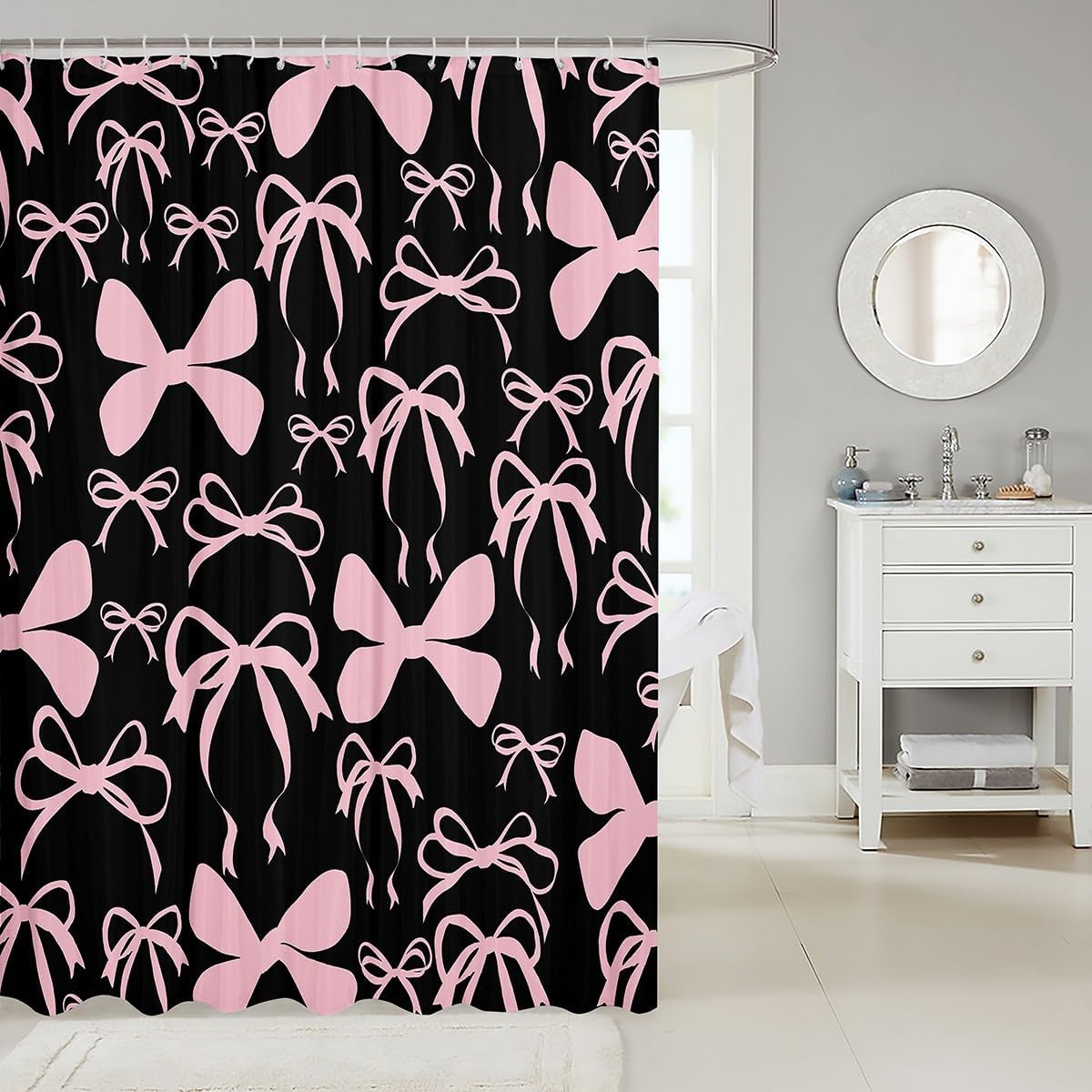 Vibrant Waterproof Kids Bath Curtains