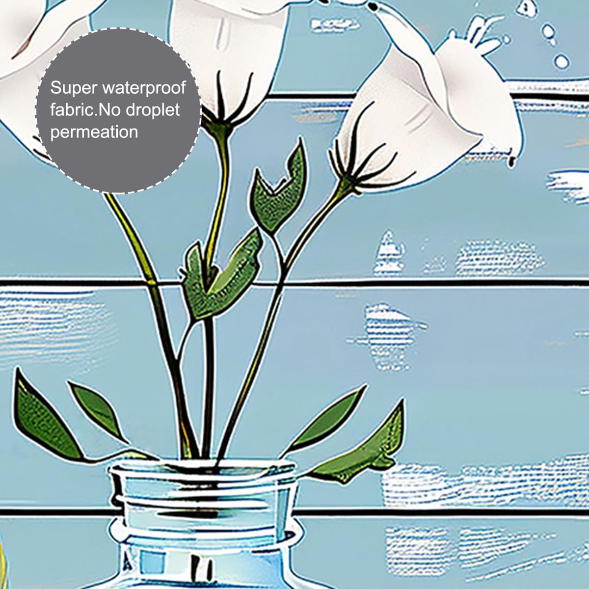 Alexex 4-Piece White Lilies
