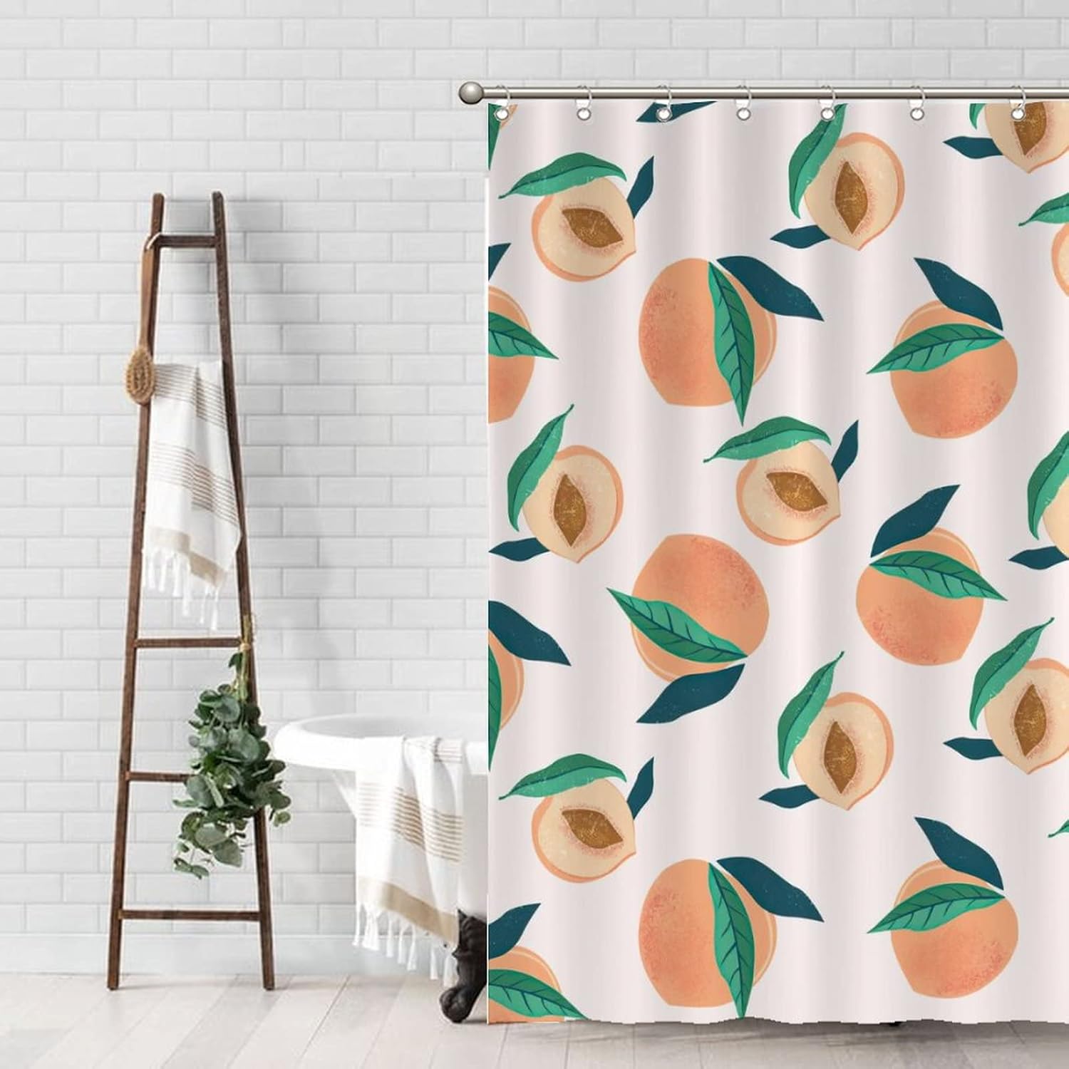 Cute Fruit shower curtain liner