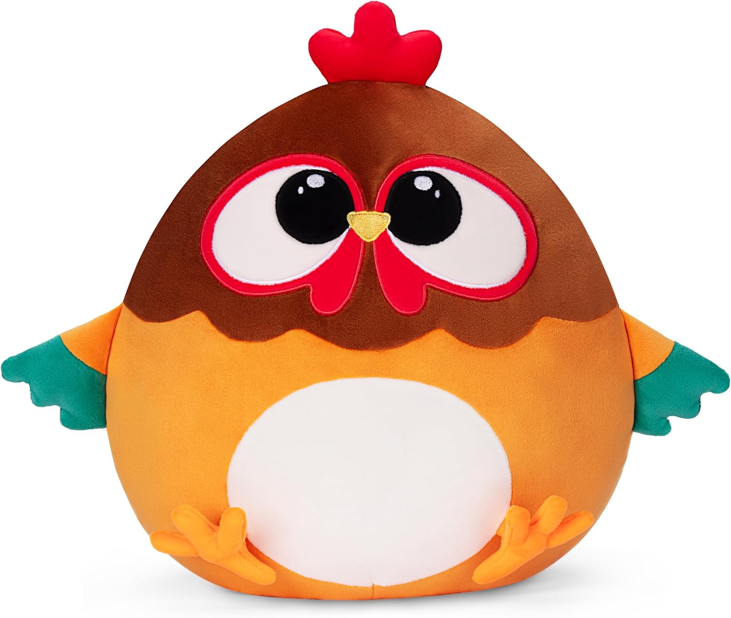 Big Adorable Orange Chicken Pillow Plush