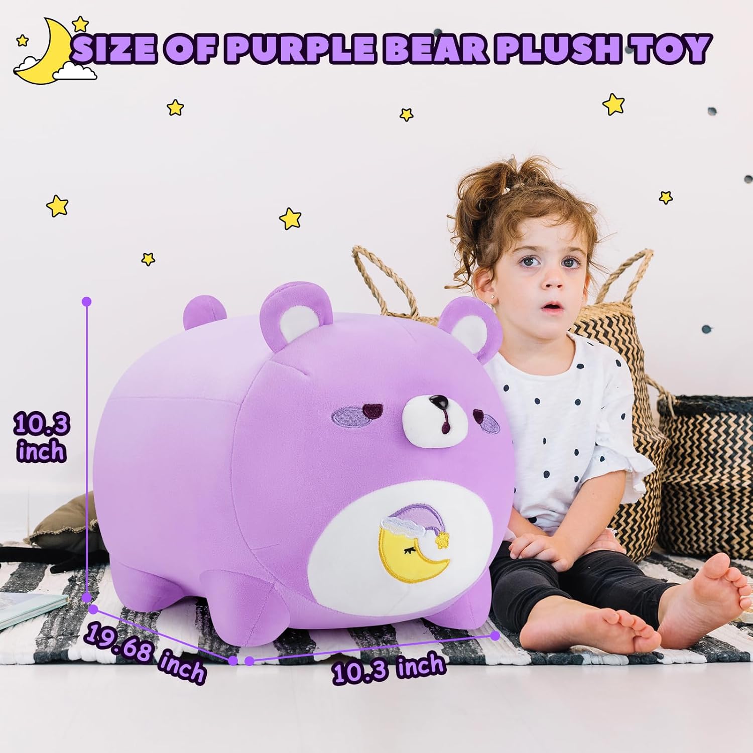 Auspicious Beginning Bear Plush Family Gift Set