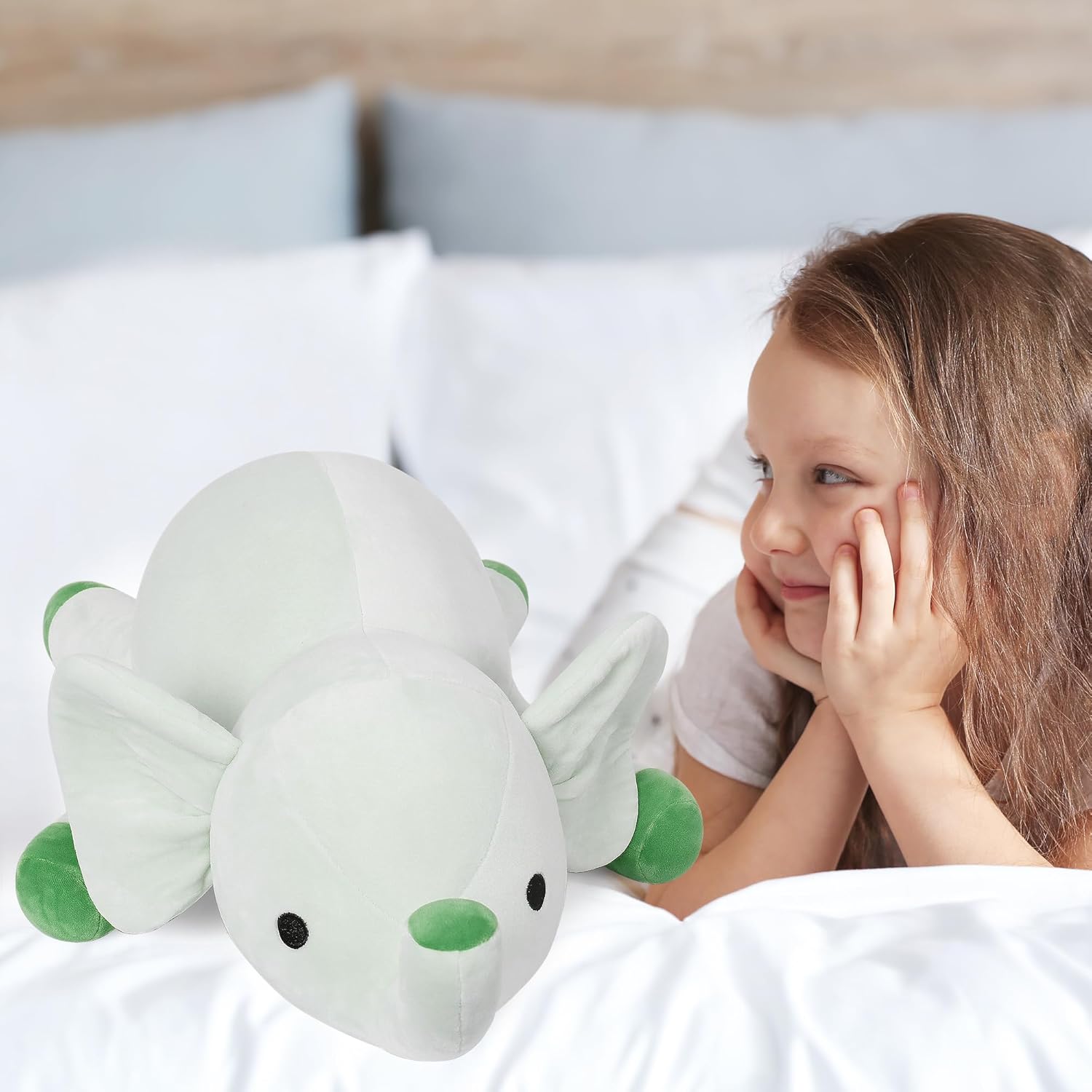 Elephant Weighted Plush Pillow
