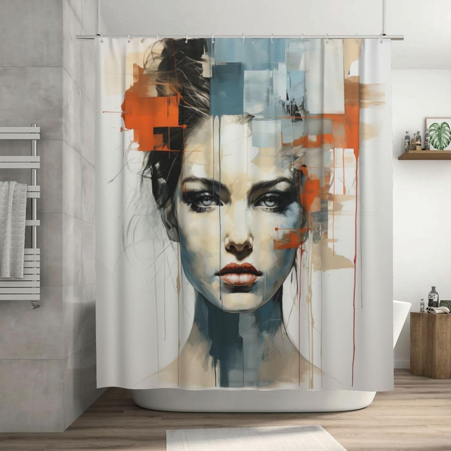 DAOWANGZUO Bohemian Style Bath Time Fun