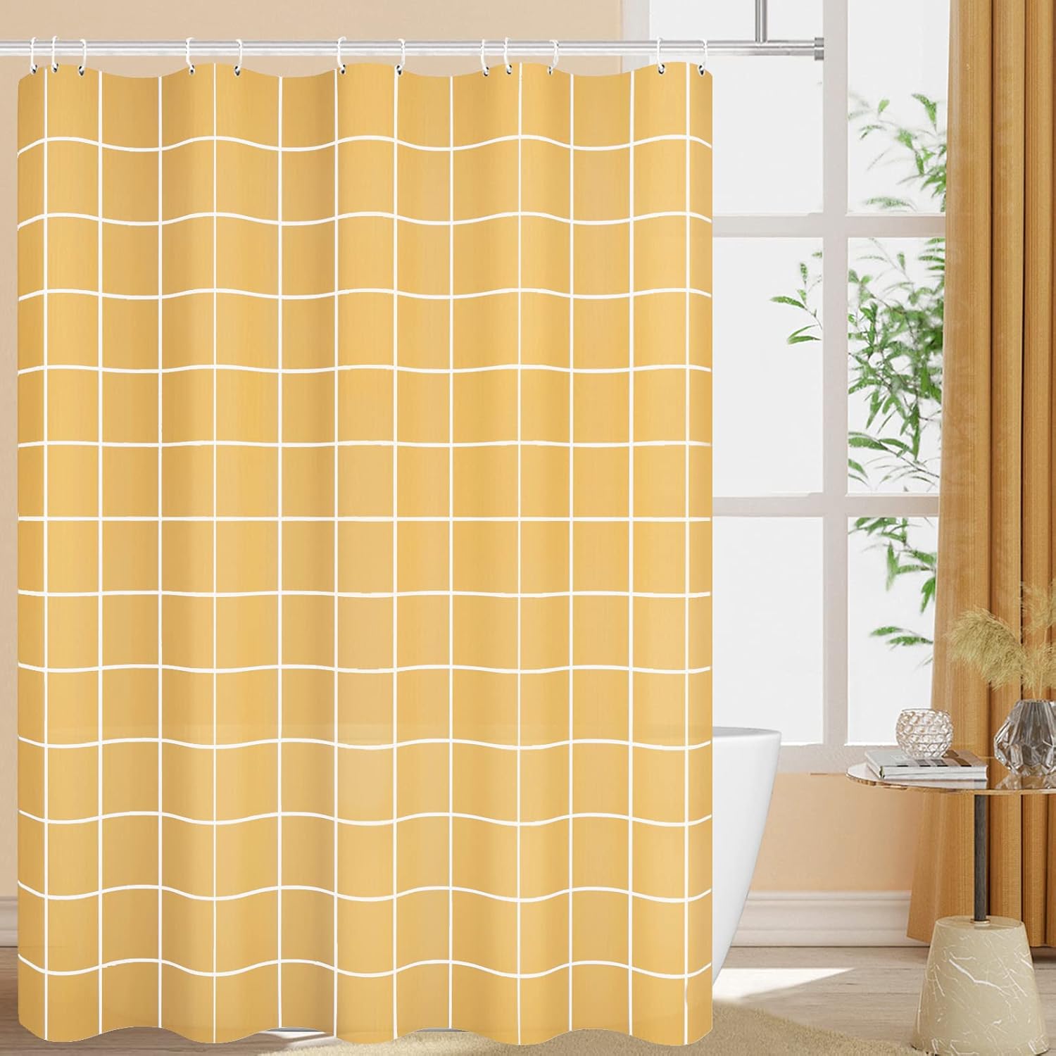 Tititex Minimalist Shower Curtain