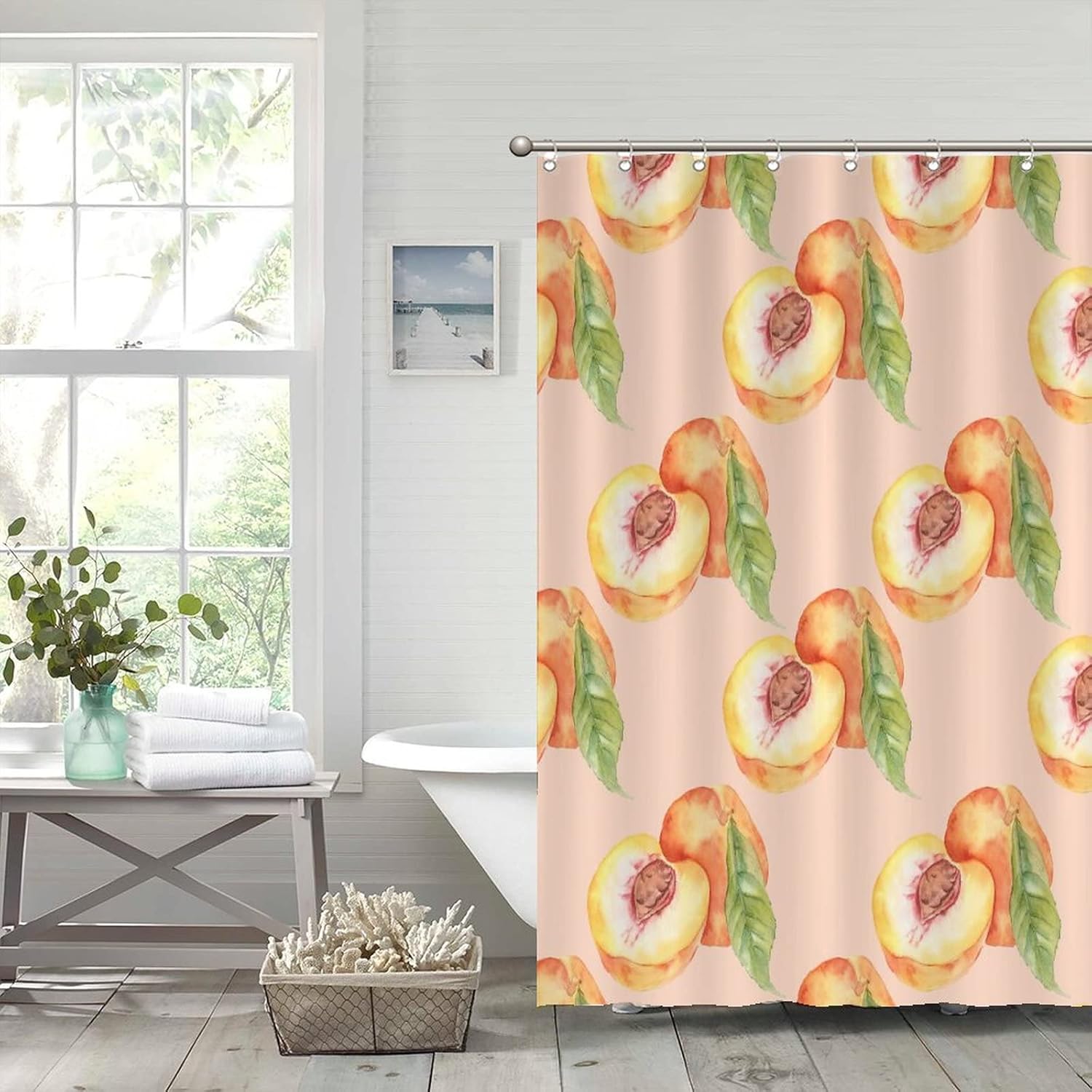 UTF4C Funny Fruit Bath Curtains 47x71
