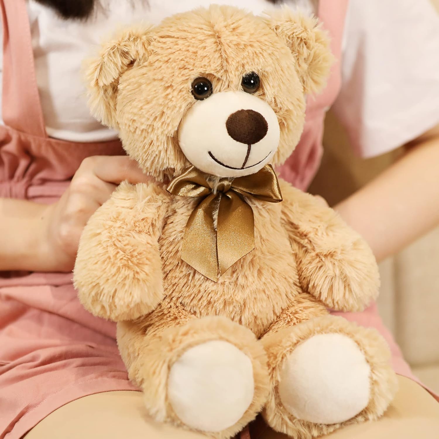 SNOWOLF Teddy Bear Plush Toy 137In Pink