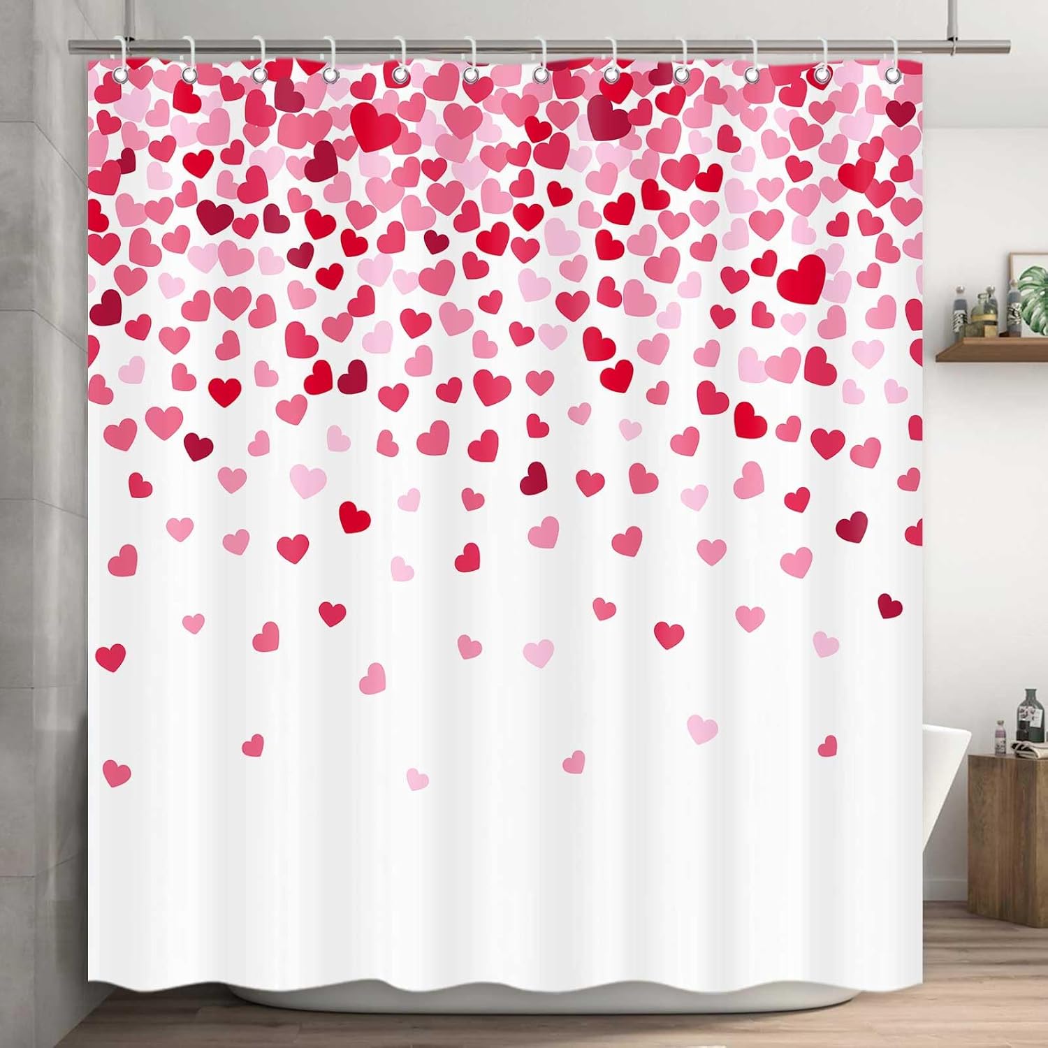 Perfect for Romantic Valentines Day in Your Bathroom