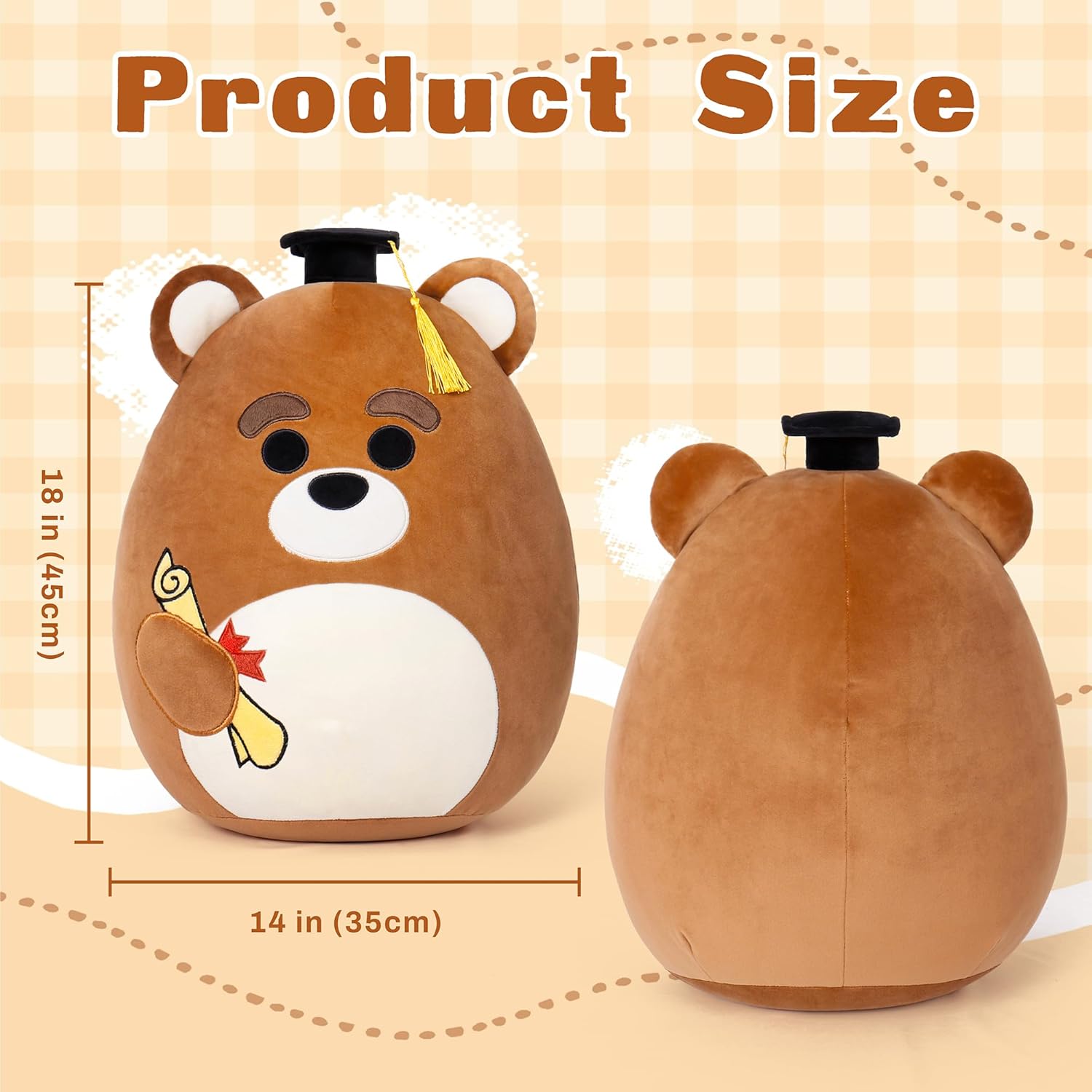 Our Honor Graduation Gifts Bear Stuffed Animal Plush