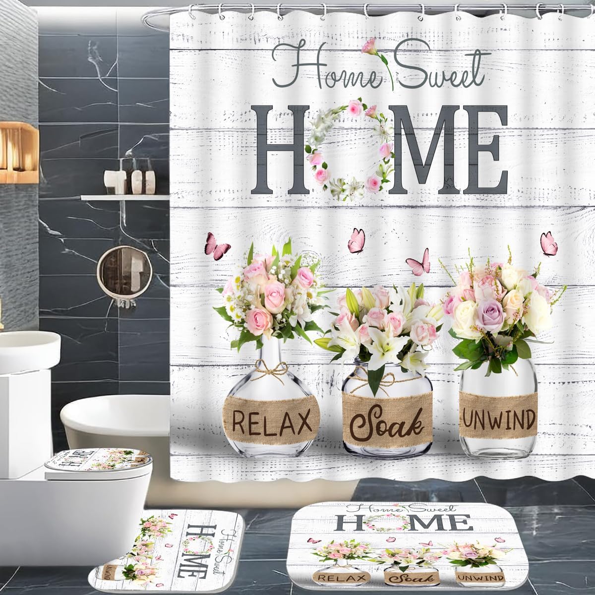 Home Sweet Bathroom Set