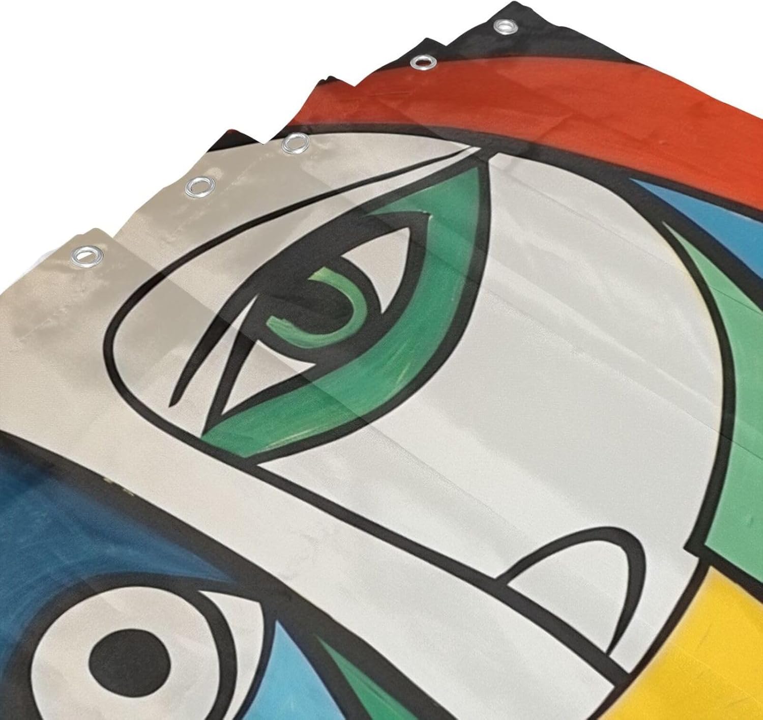 DAOWANGZUO Luxury shower curtain set for bathroom fun