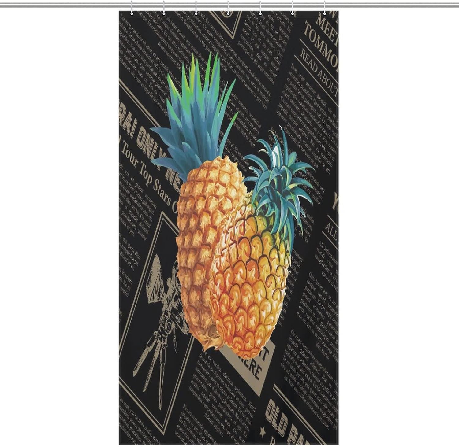 Fresh Fruit Natural Fruit Bath Room Curtain