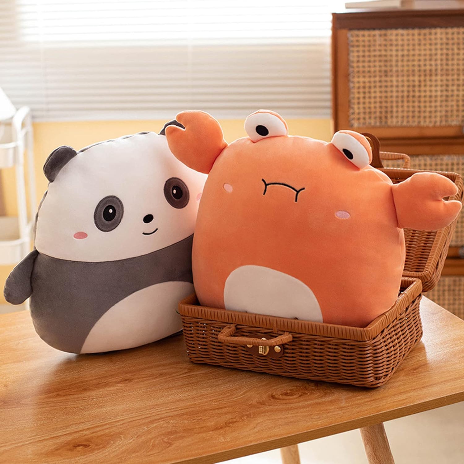 Laforet Cuddle Cuddlmagic Panda Plush Pillow Stuffed AnimalToy for Kids Adults