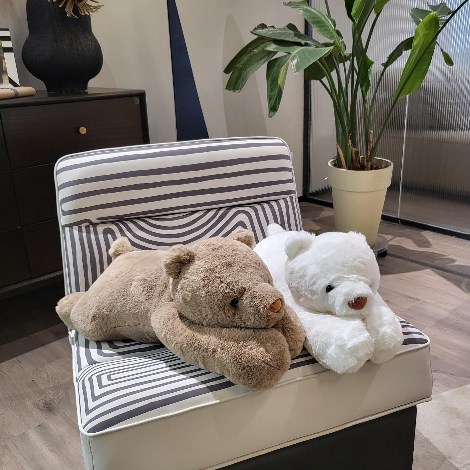 4 lbs Bear Weighted Stuffed Animal for Relaxation Stress Relief