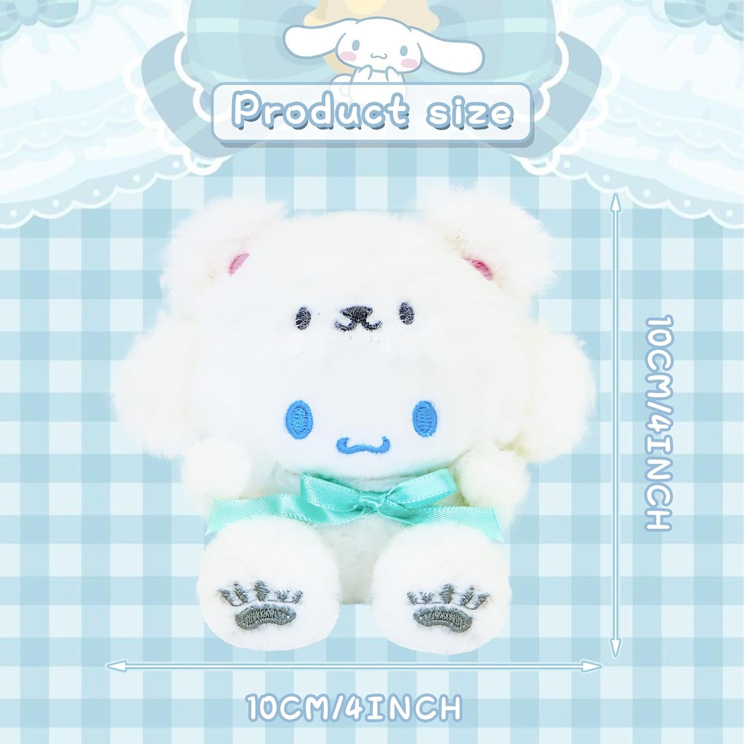 White Bear Plush Doll