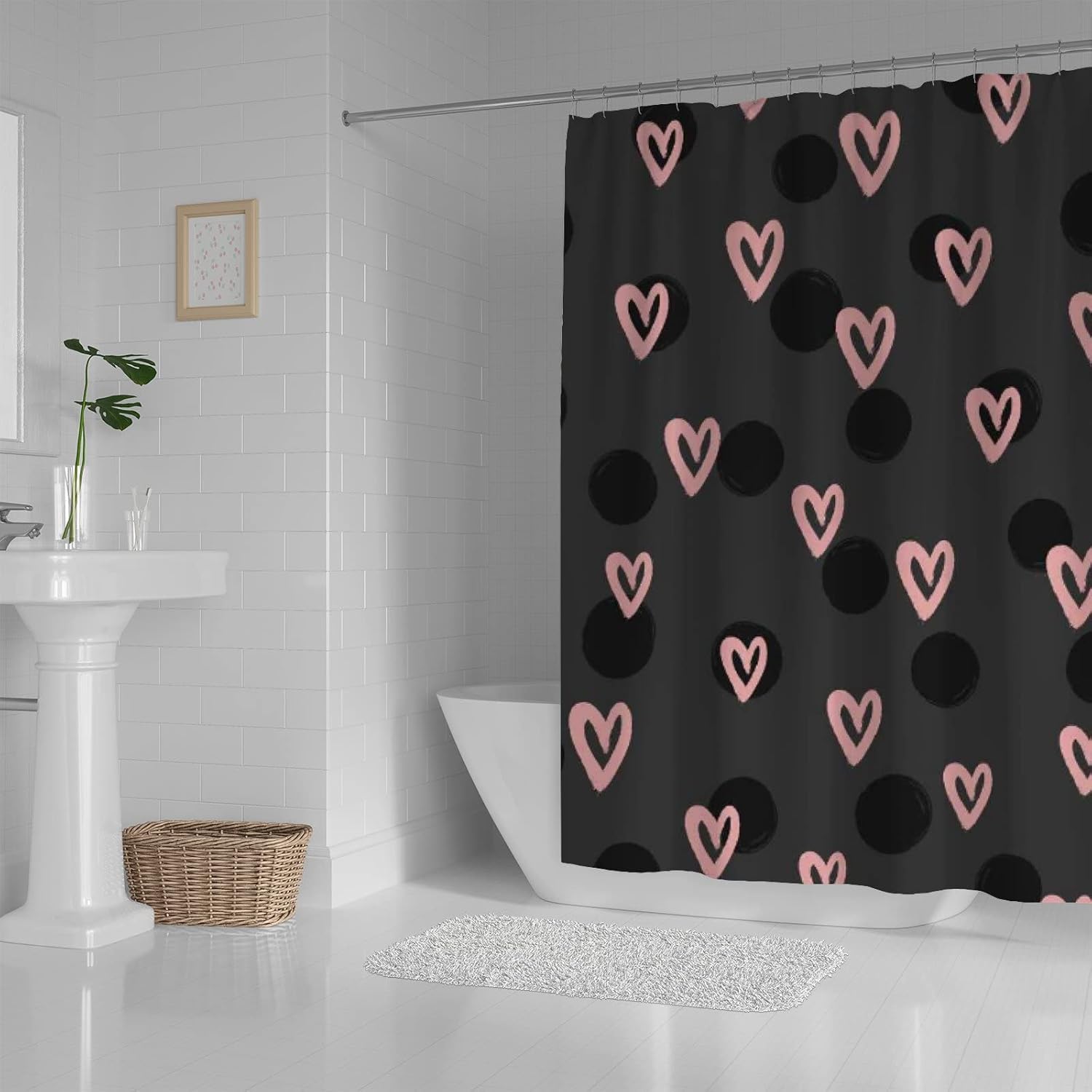 Perfect for All Your Bathroom Needs Waterproof Washable and Style-Forward