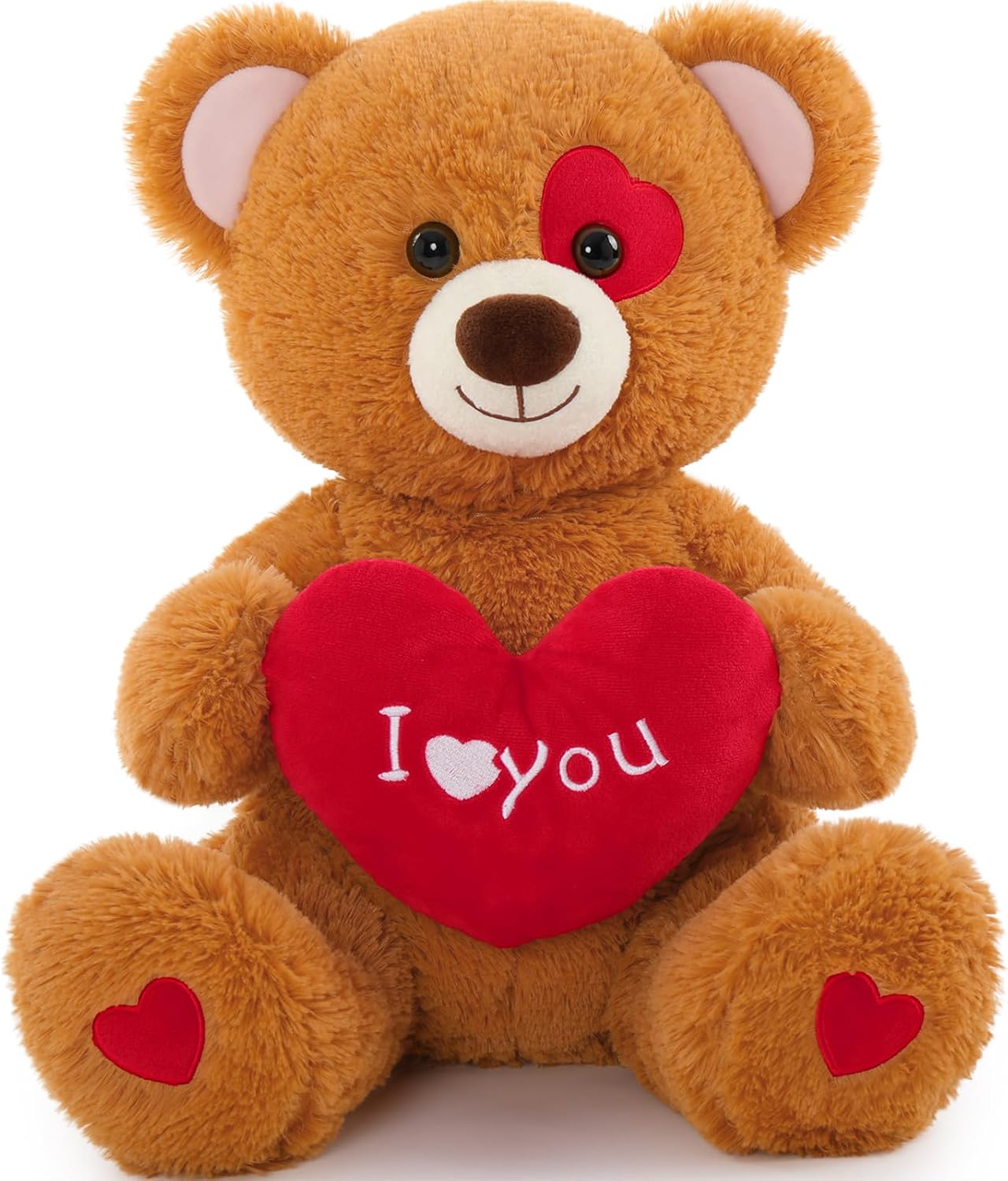 MaoGoLan Teddy Bear Plush 20 Red Heart Symbol for Love