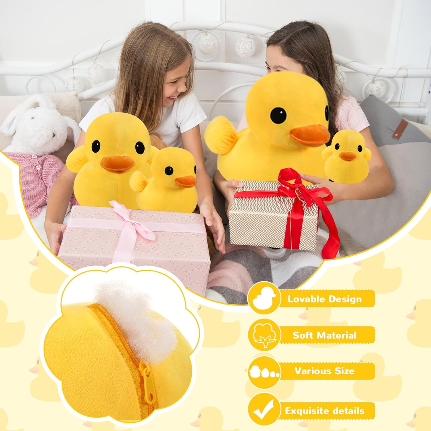 Two Comfy Yellow Ducks for Kids