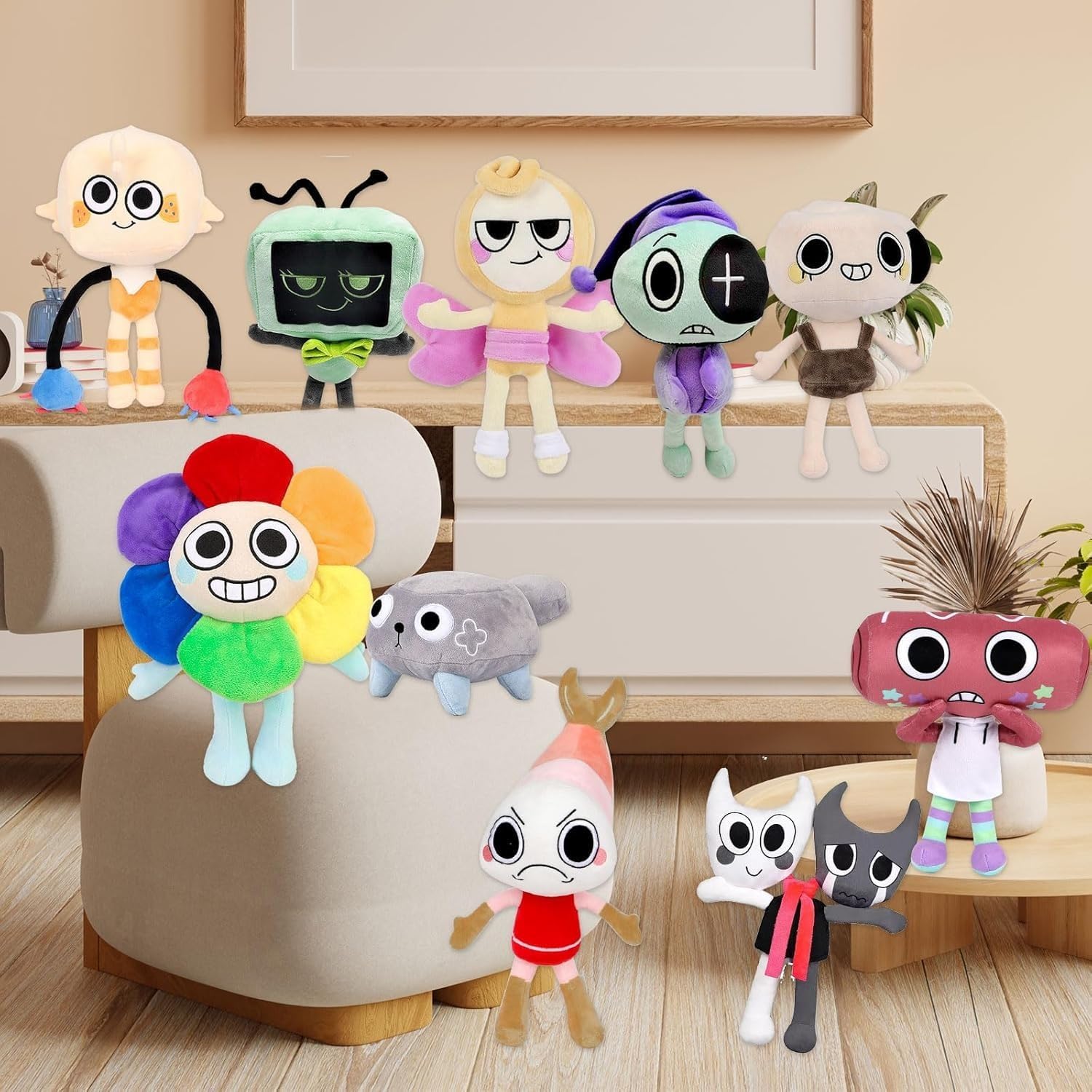 Dandys World Plush Figure Pillow