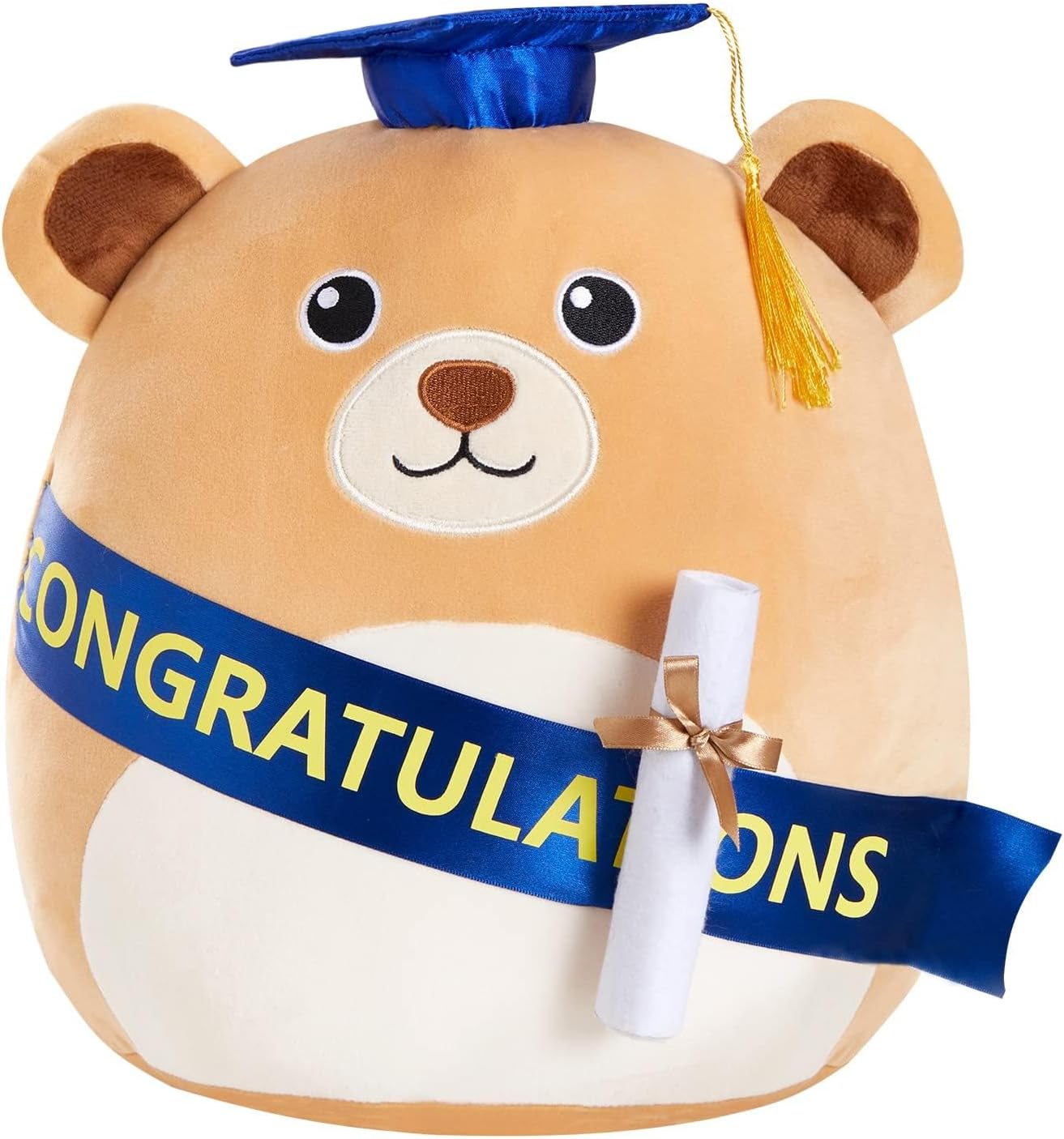 Cuddle up with a Graduation Bear Pillow for Boys and Girls