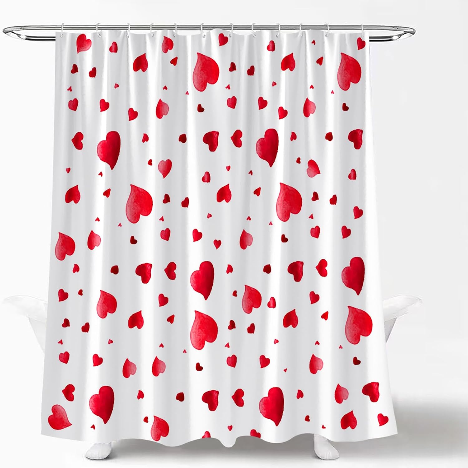 Valentines Day Shower curtain