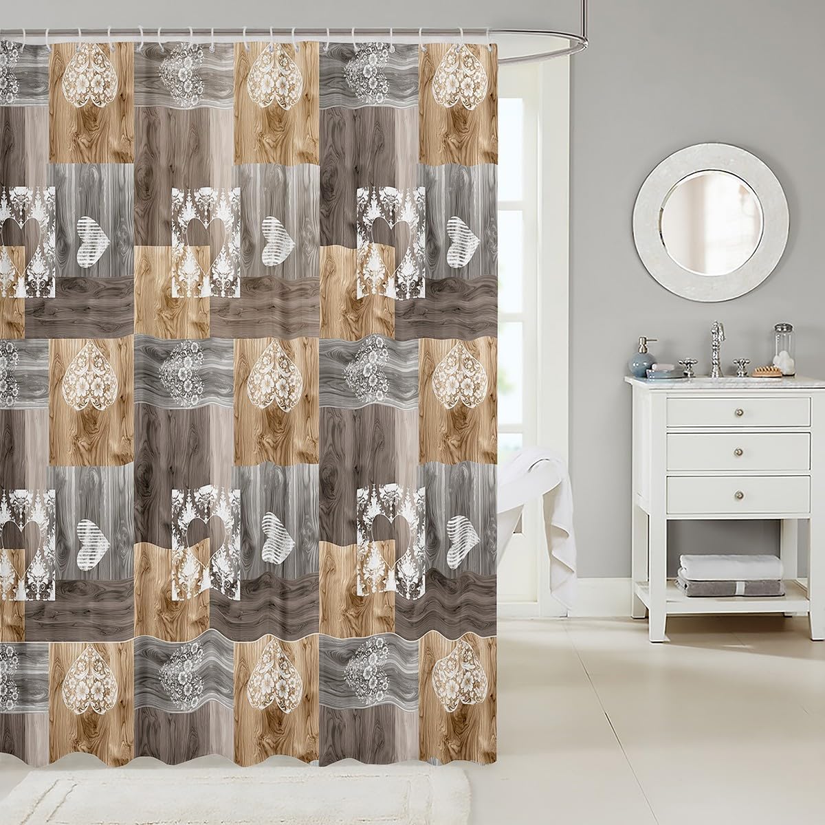 adorable kids bath curtain fun waterproof