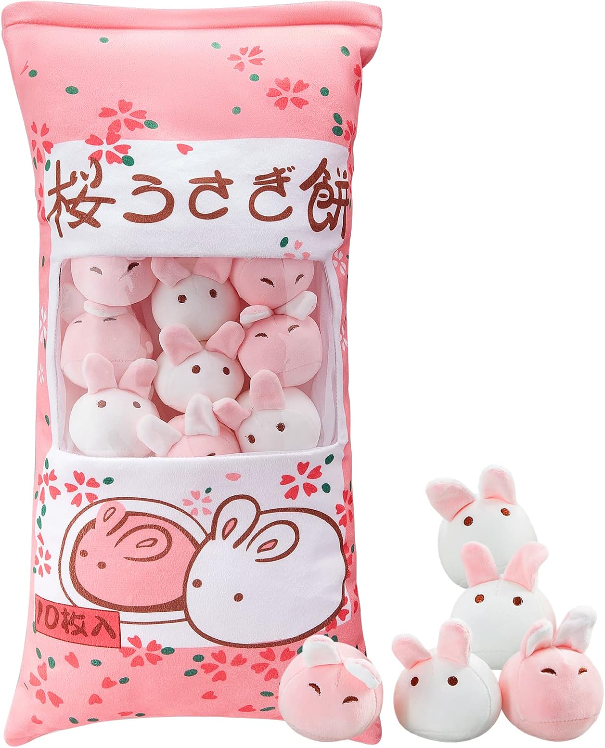 Juexica Cute Bunny Plush Pillow