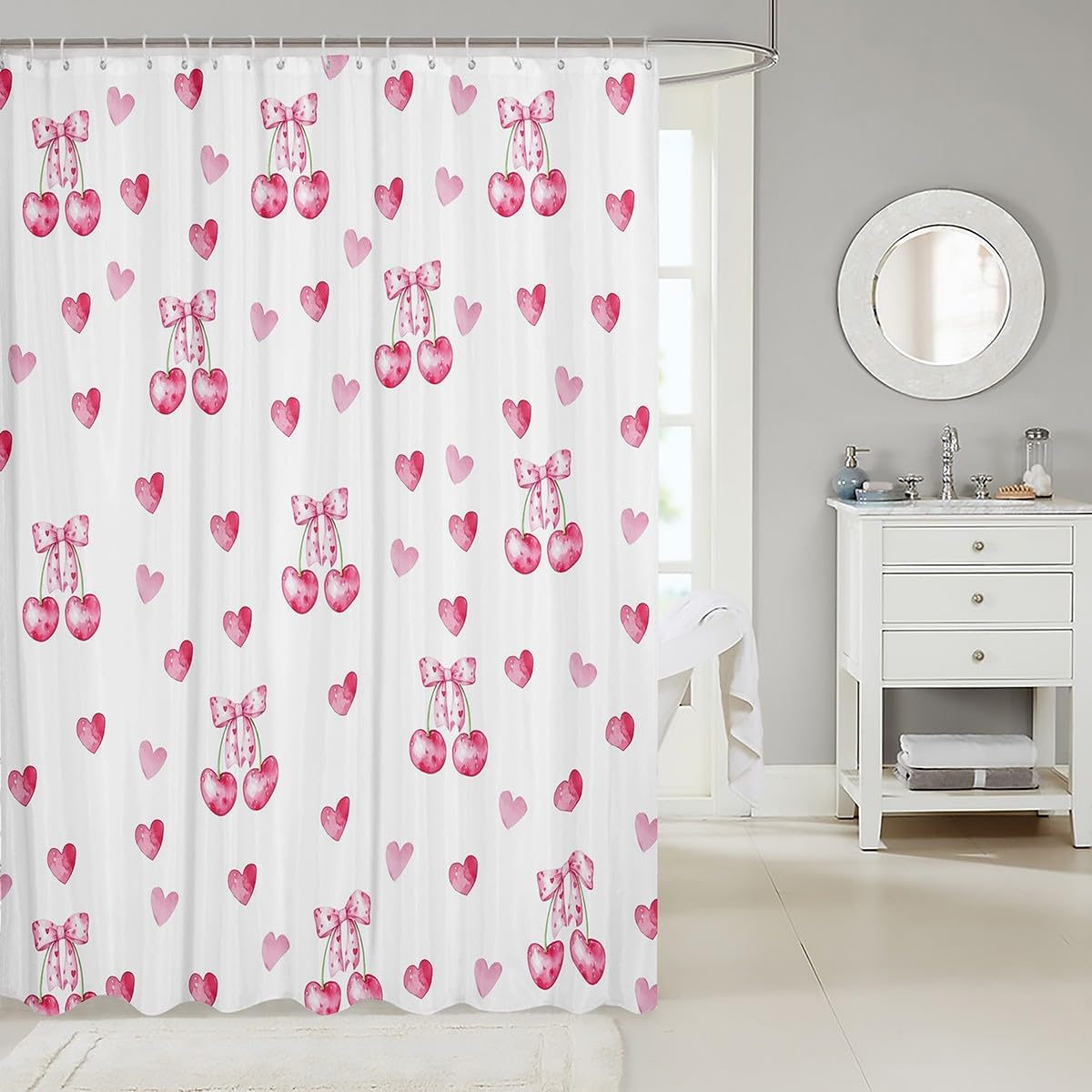 Manfei Bow Cherry Showers - Elevate Your Bathroom Experience