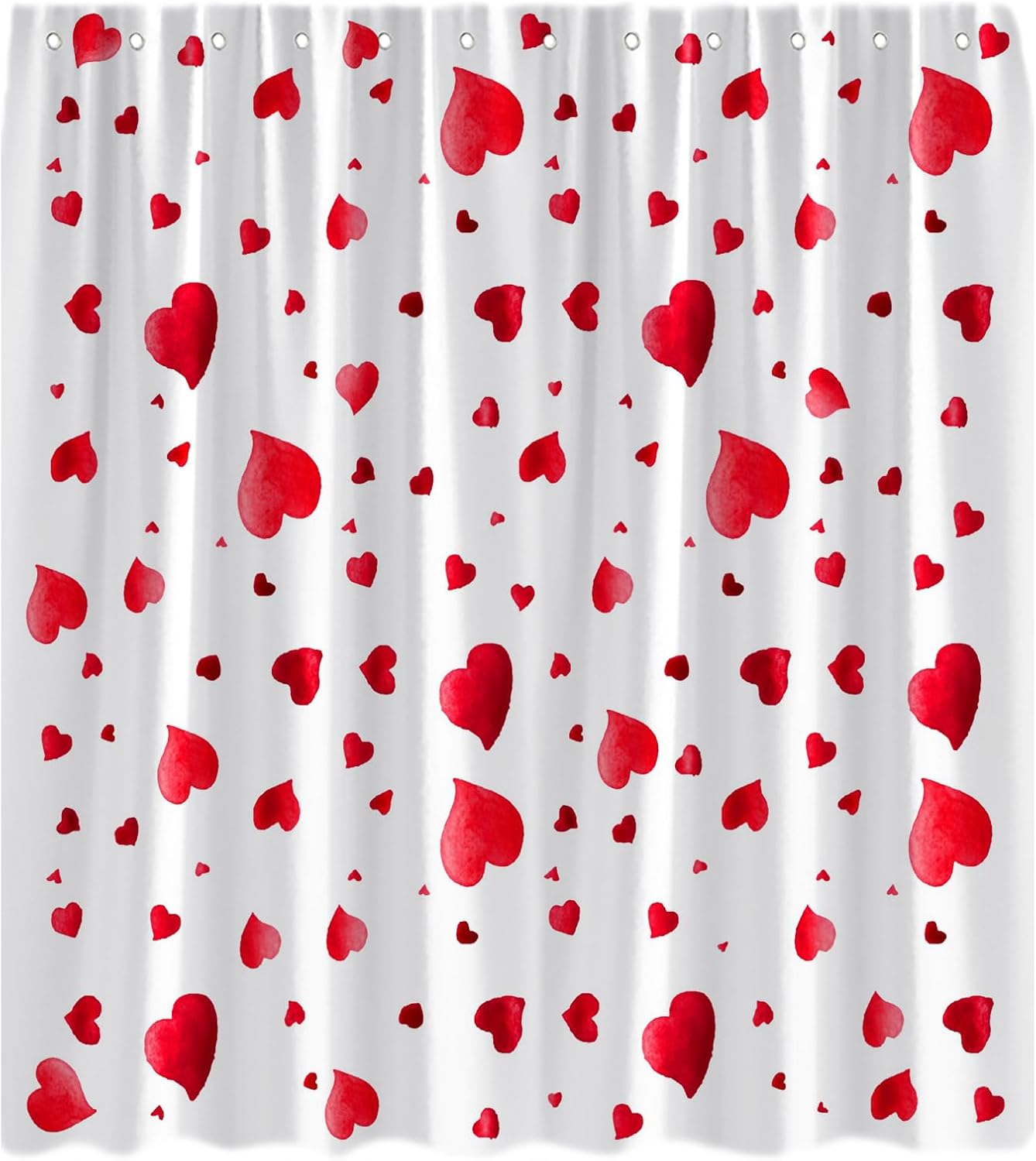 Valentines Day Shower curtain