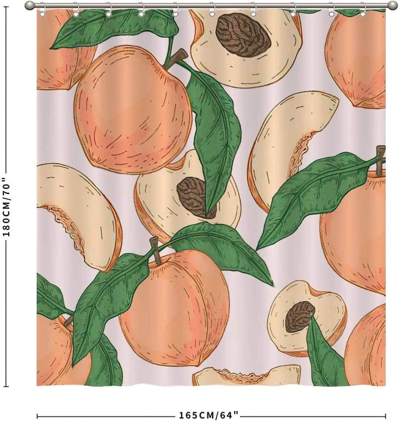 Cute Fruit Shower Curtains