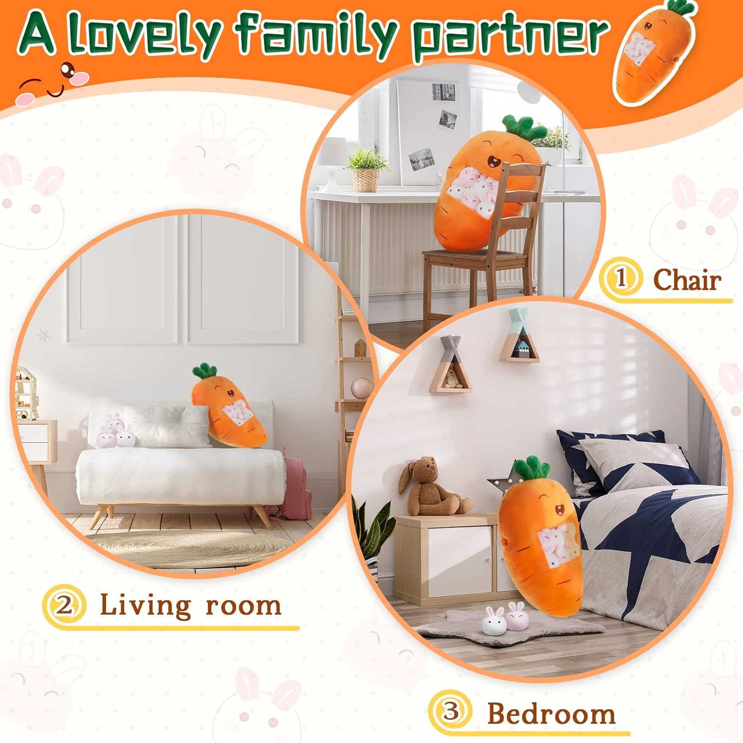 Lewtemi Cute Banana Pillow