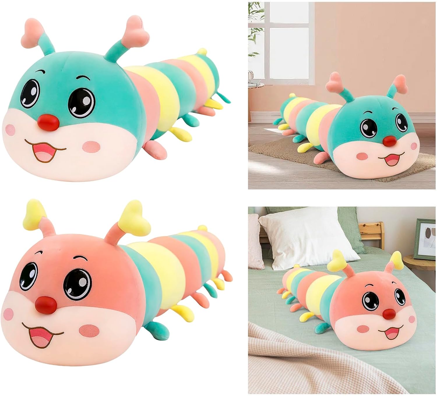 Greus 433-Inch Giant Caterpillar Plush Toy