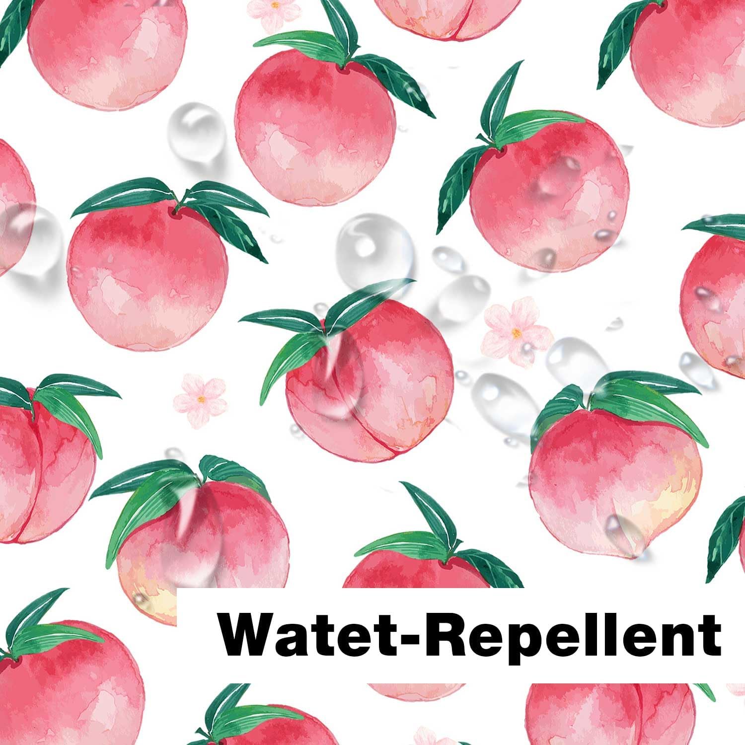 Cute Peachy shower curtains for bathroom decor