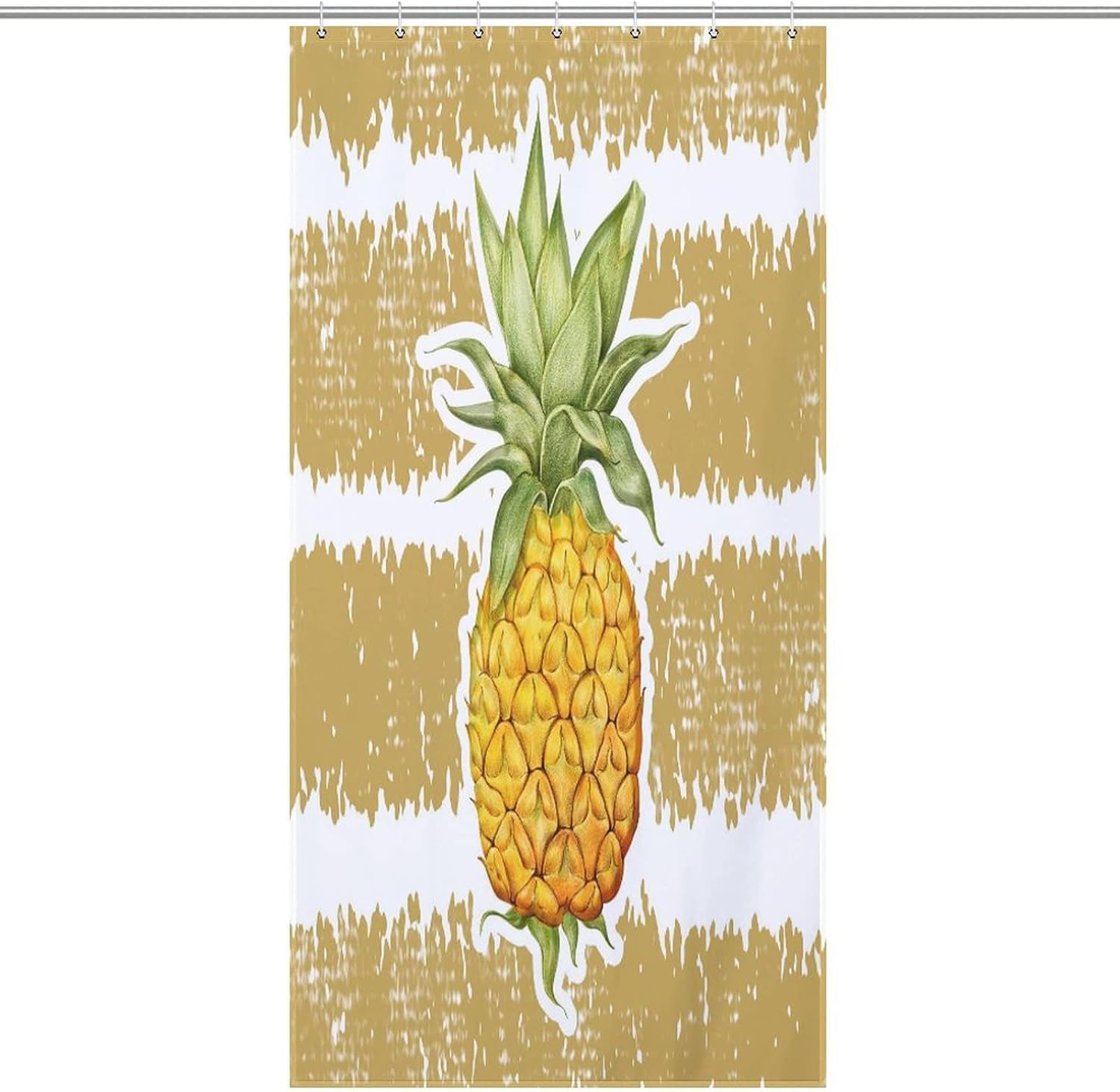 Sweet Natural Fruit Pattern Shower Curtain 36x72 Inch