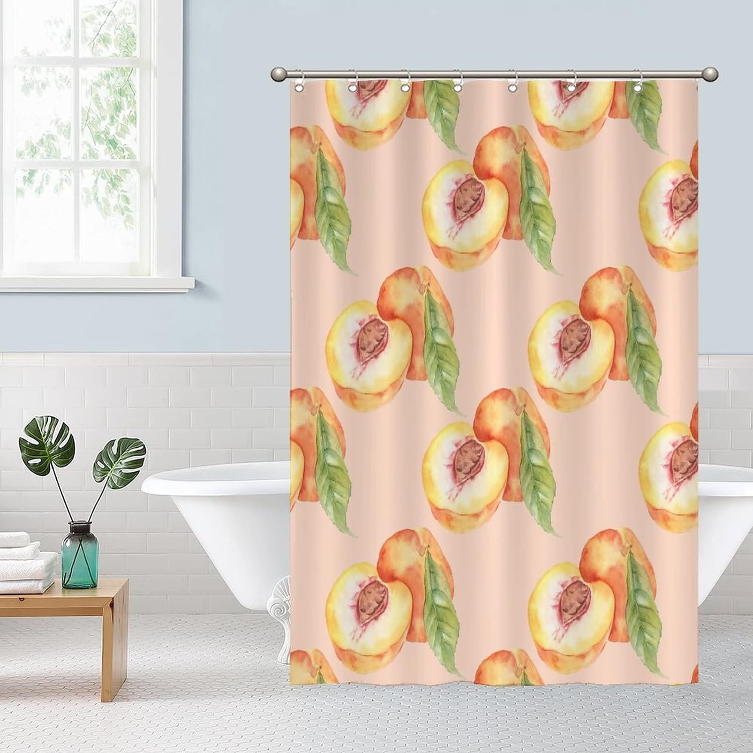UTF4C Funny Fruit Bath Curtains 47x71