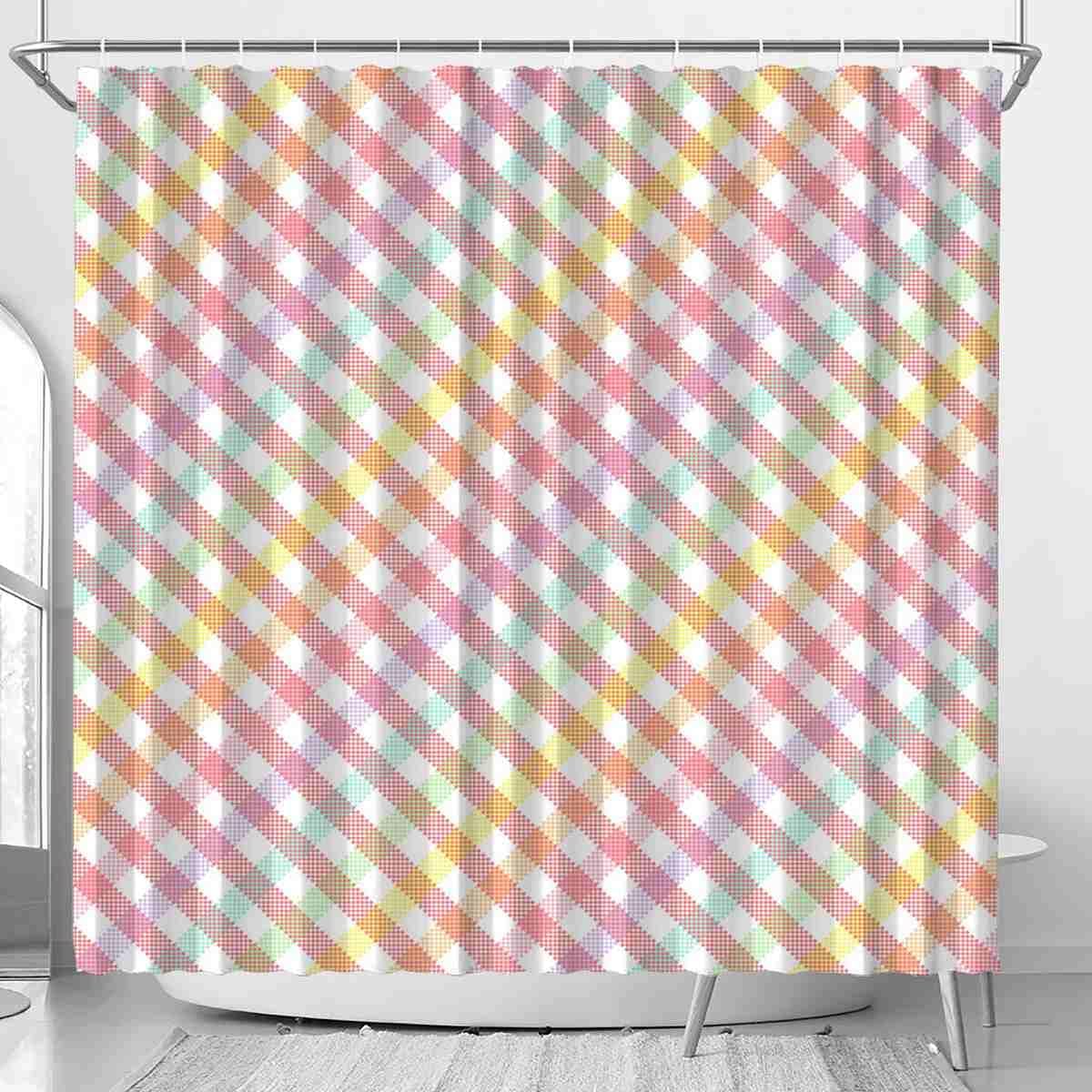 Waterproof Decorative Shower Curtain Set