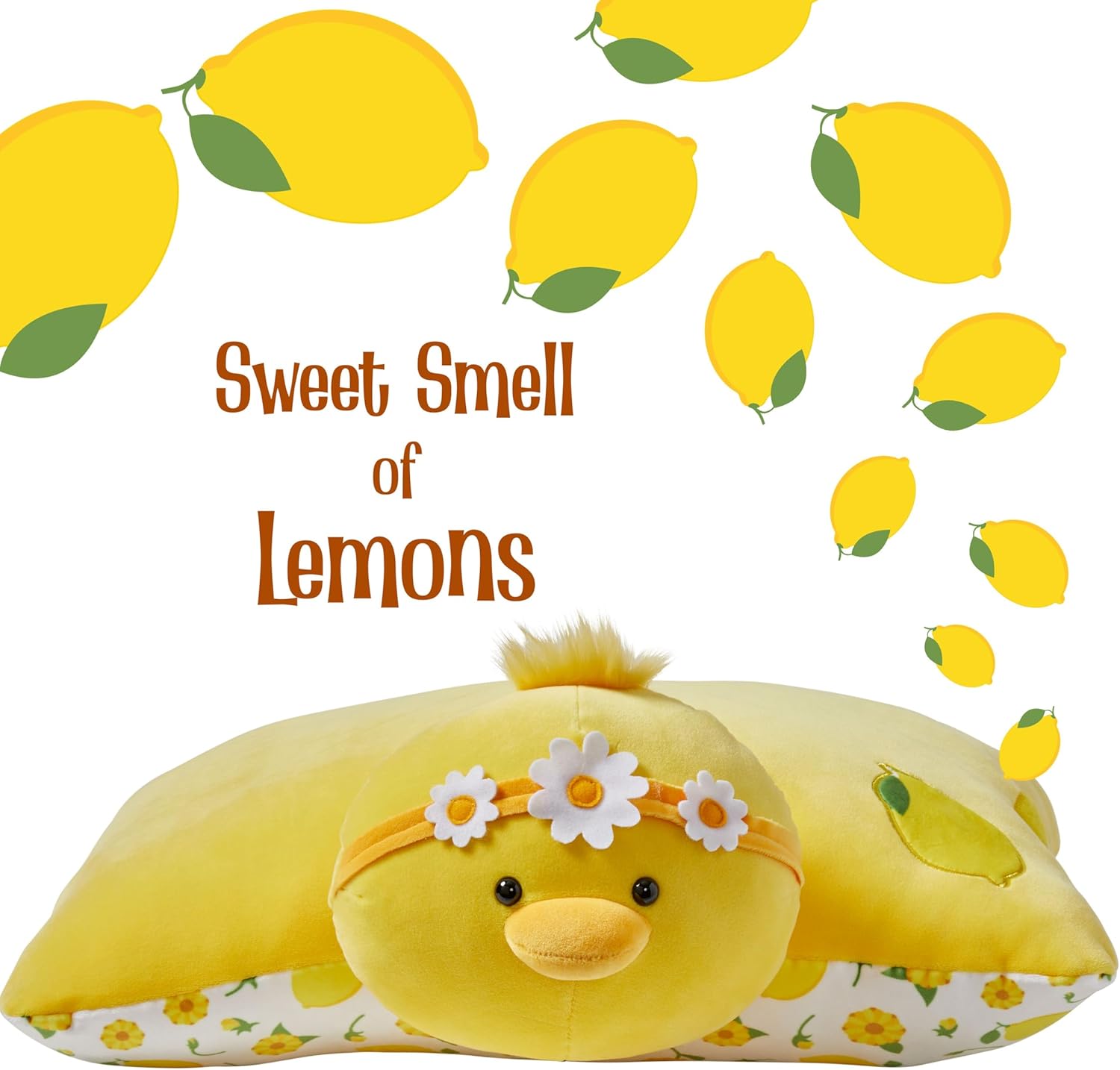 Pillow Pets - Sweet Scented Lemon Chick Puff - Plush