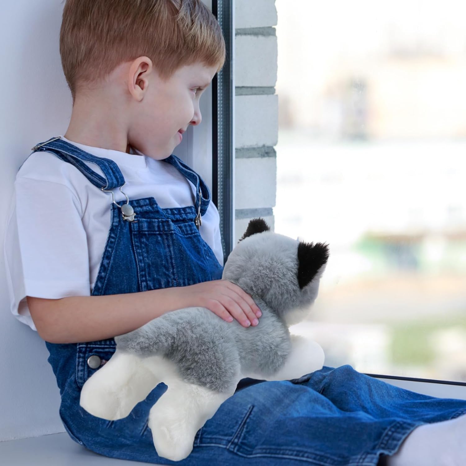Skylety 3 Pcs Plush Dog Pillow Toy Set