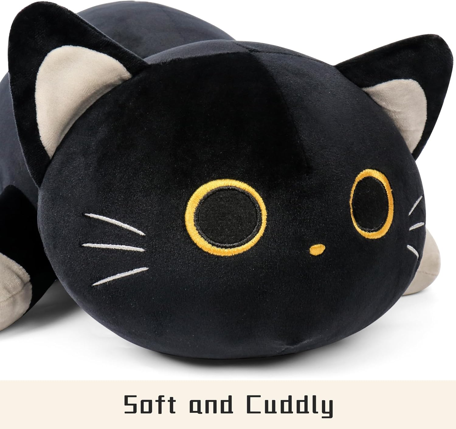 Wepop 24 Black Cat Weighted Plush Pillow